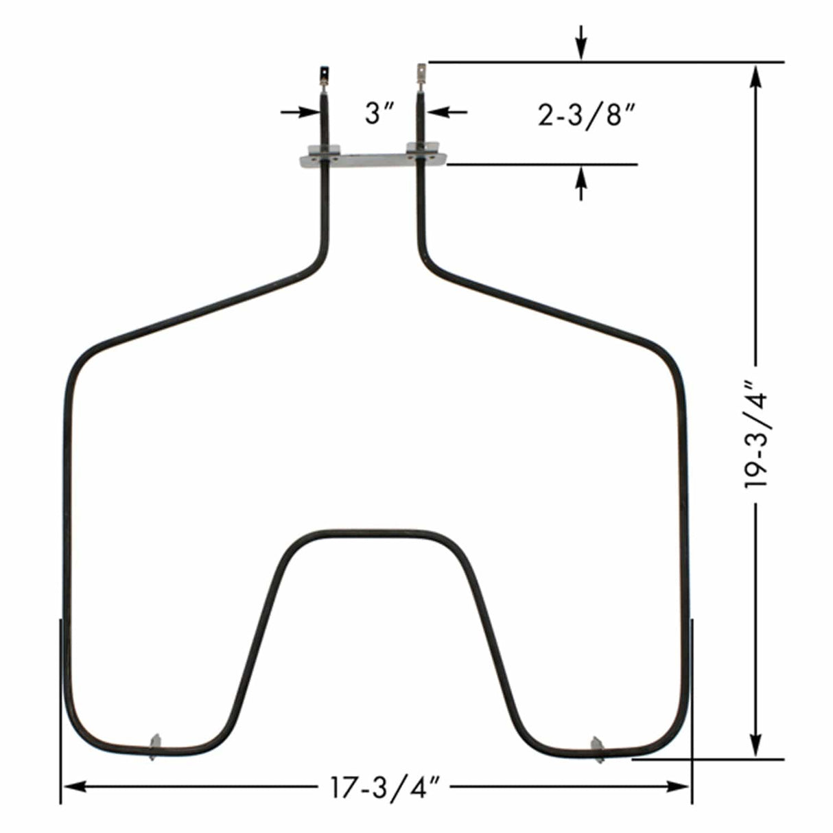 ERP Replacement Bake Element for GE Part Number WB44T10010