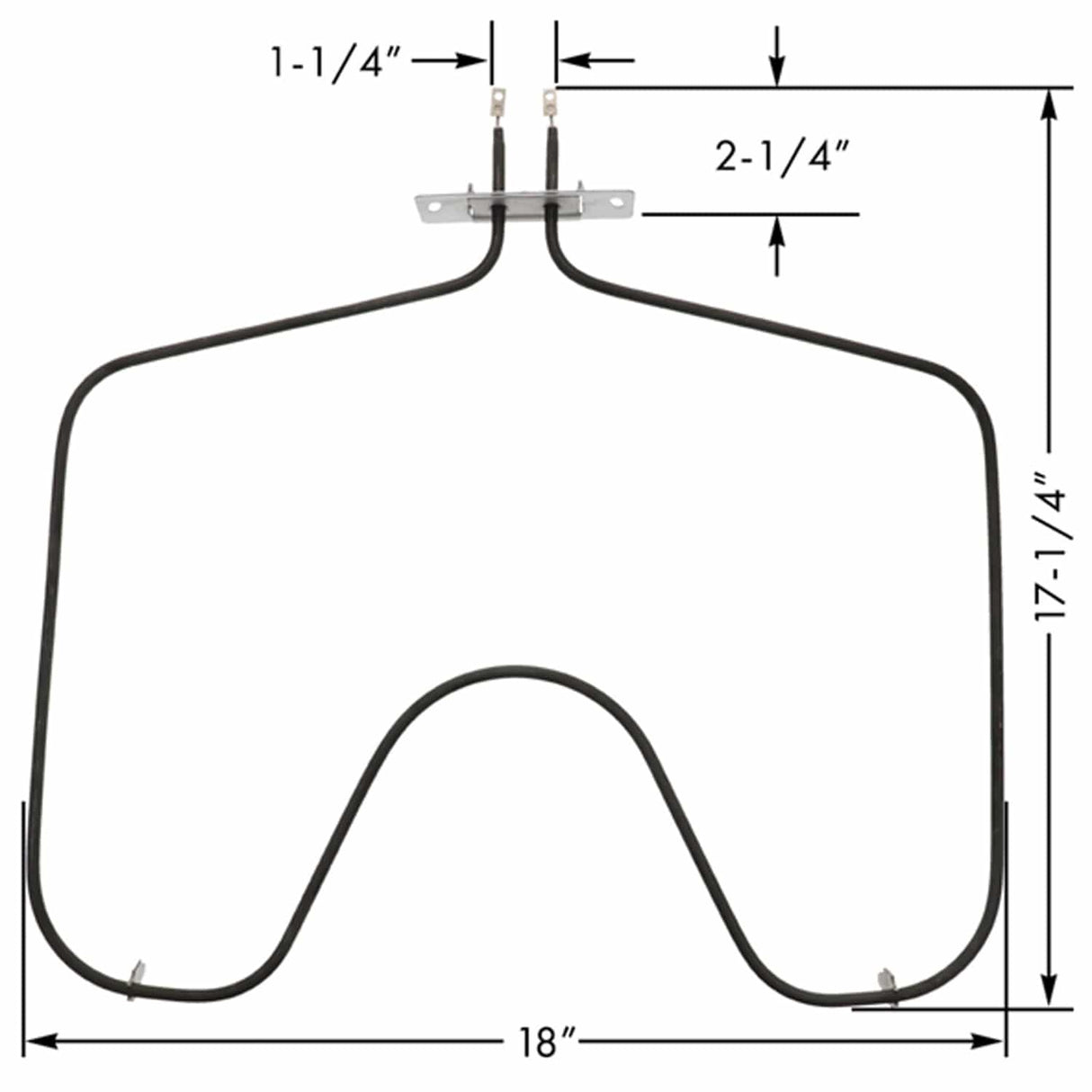 ERP Replacement Bake Element for GE Part Number WB44X5082