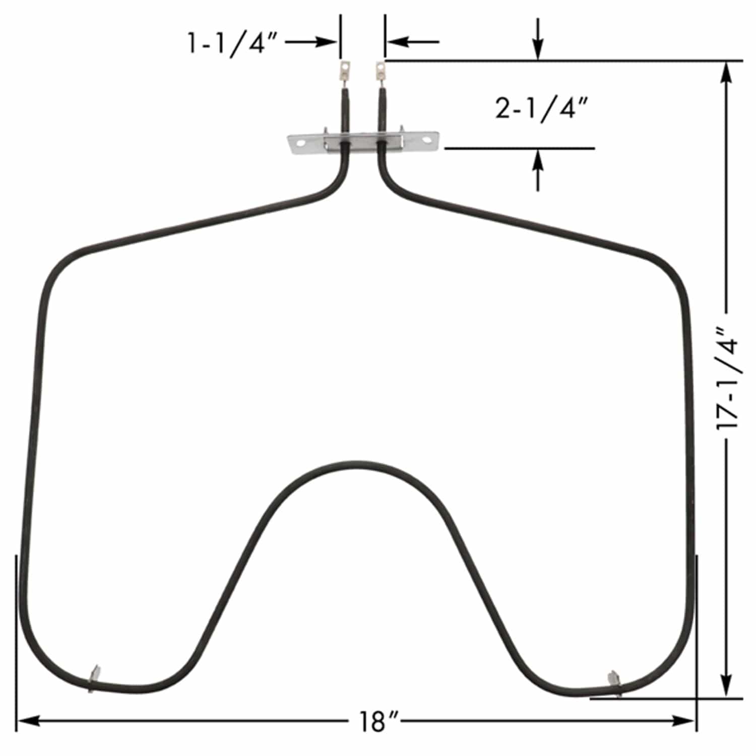 ERP Replacement Bake Element for GE Part Number WB44X5082