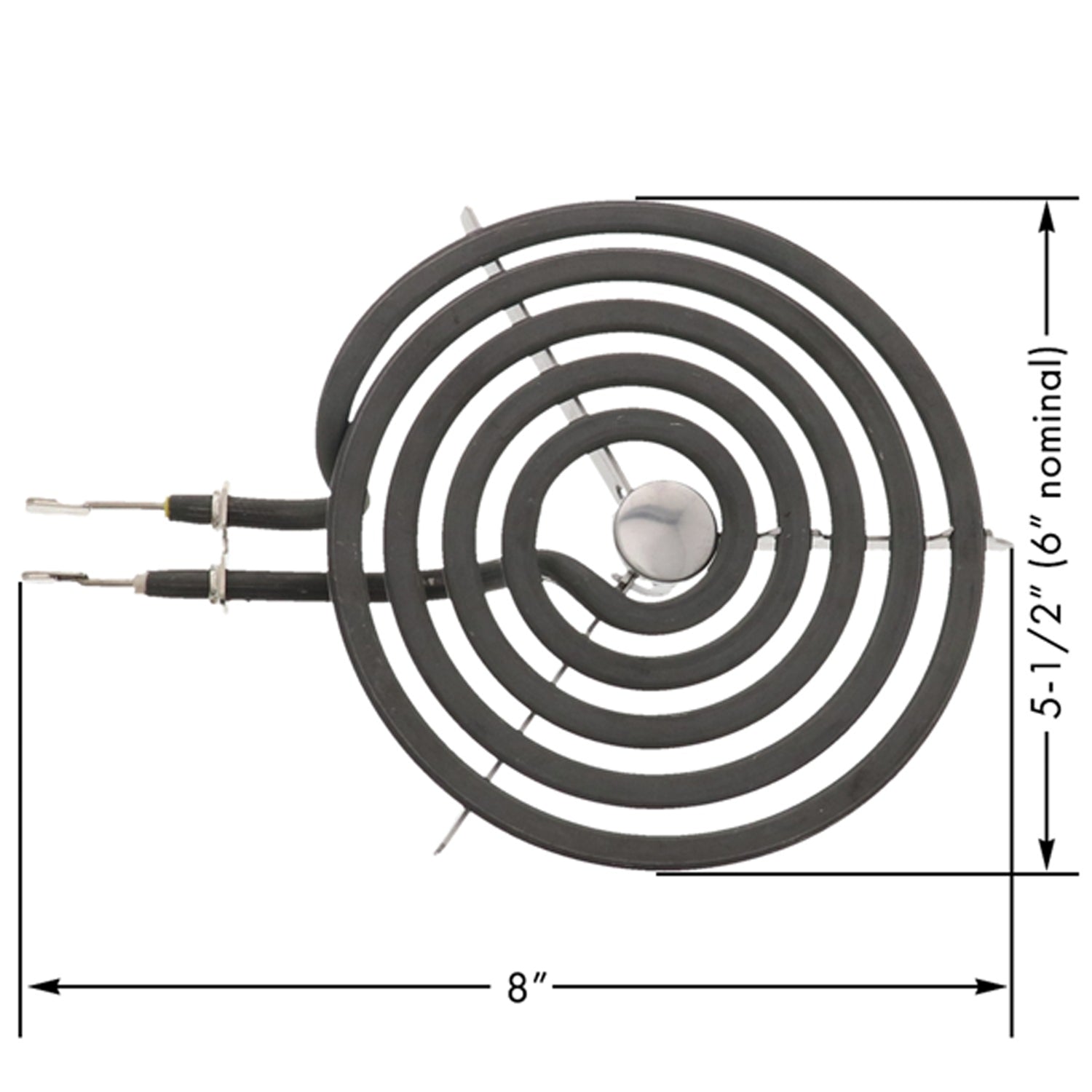 ERP Replacement 6-In. 5-Turn Range Surface Element for GE Part Number WB30M1