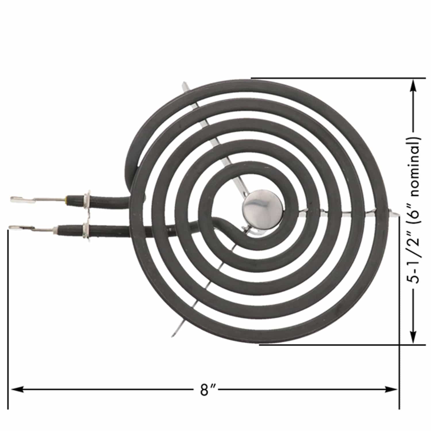 ERP Replacement 6-In. 5-Turn Range Surface Element for GE Part Number WB30M1