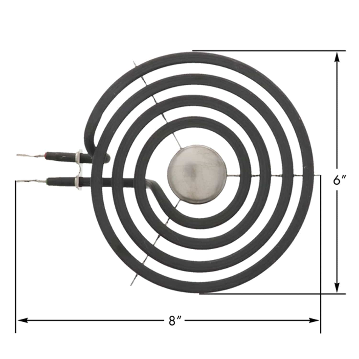 ERP Replacement 6-In. 4-Turn Surface Range Element for GE Part Number WB30T10078