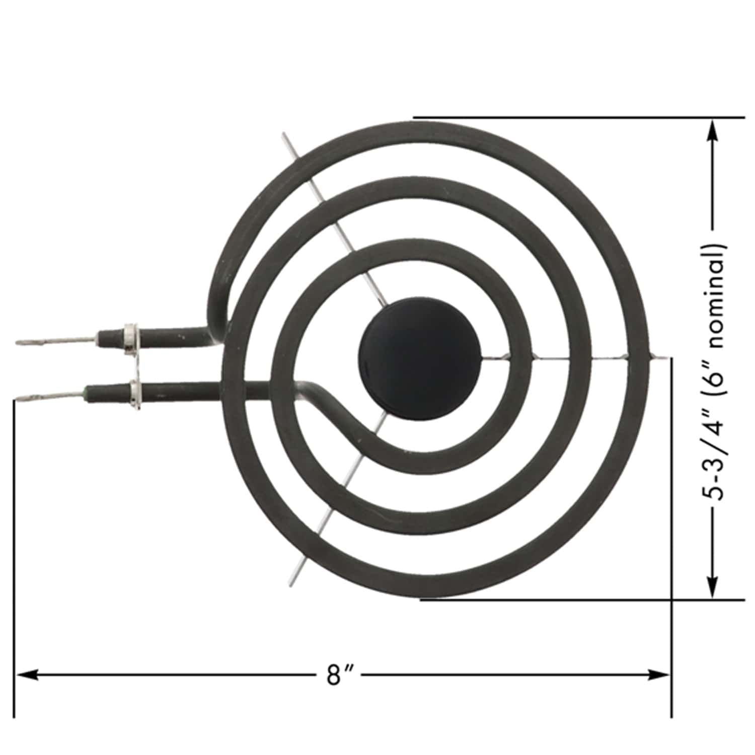 ERP Replacement 6-In. 3-Turn 1250-Watt Range Surface Element, S36Y12