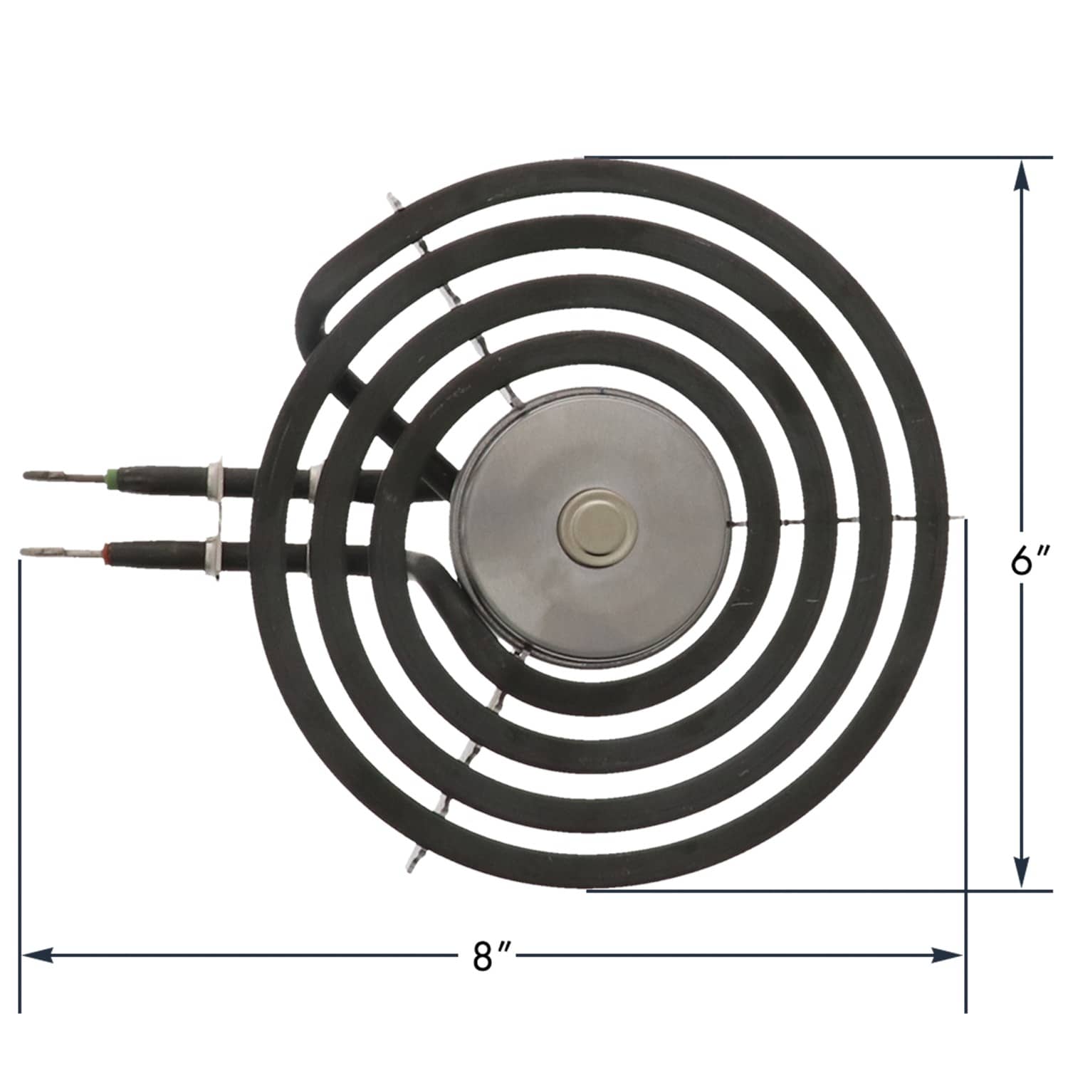 ERP Replacement 6-In. 4-Turn 1250-Watt Safety Surface Element for GE Part Number WB30X31058