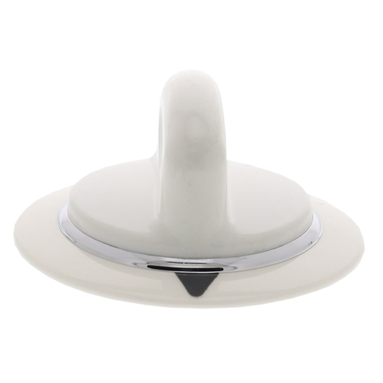 ERP Replacement White Dryer Knob with Black Pointer for GE Part Number WE1M654