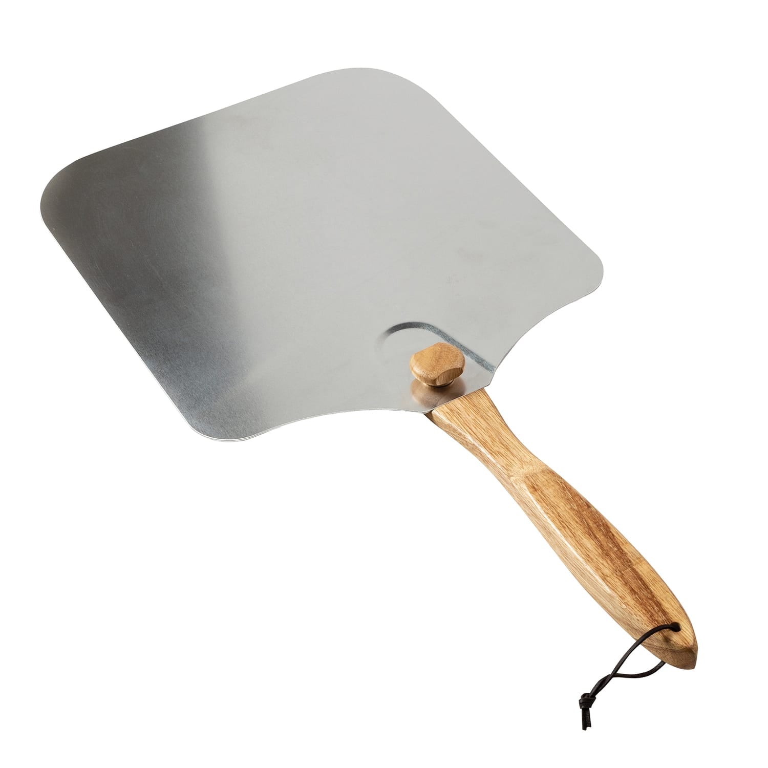 Old Stone Pizza Kitchen Aluminum Pizza Peel with Folding Wood Handle, 14 In. x 16 In.