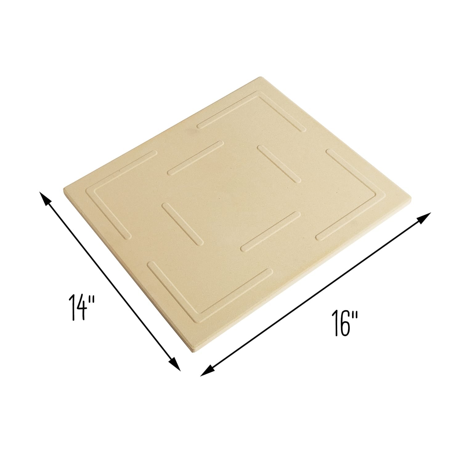 Old Stone Pizza Kitchen 14-In. x 16-In. Rectangle Pizza Stone