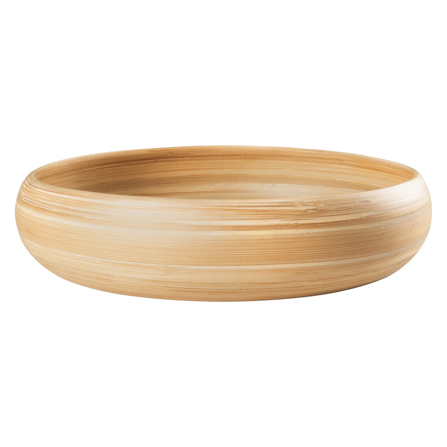 LEXA by Joyce Chen 12-In. Bamboo Fruit Bowl, Natural