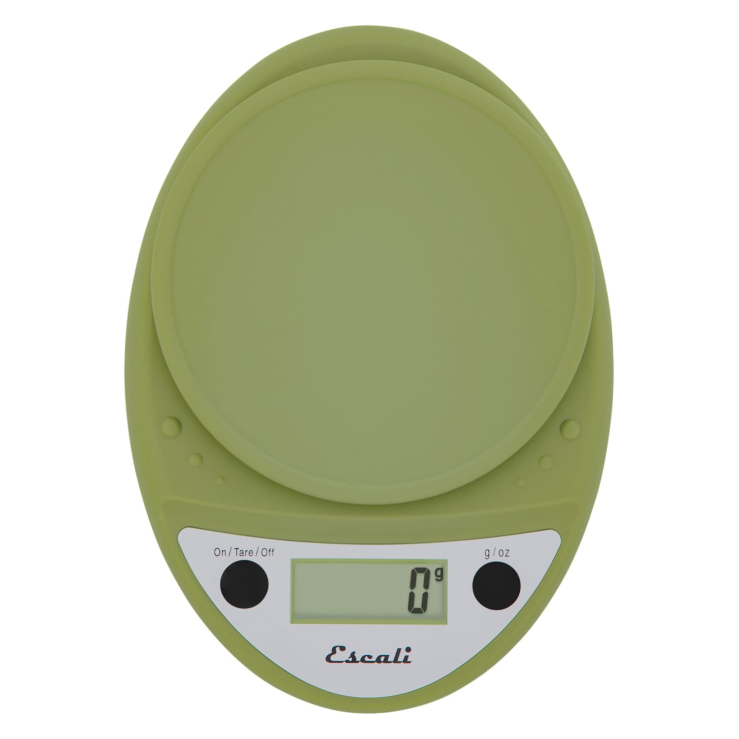 Escali Primo Digital Kitchen Scale, Tarragon Green