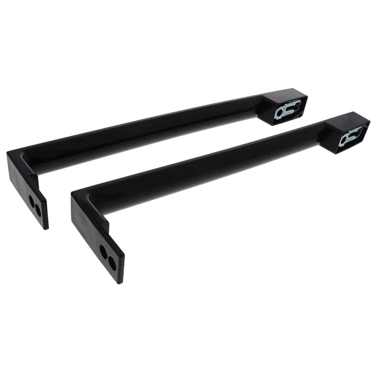 ERP Replacement Refrigerator Door Handle Set, Black, for GE Part Number WR12X32350