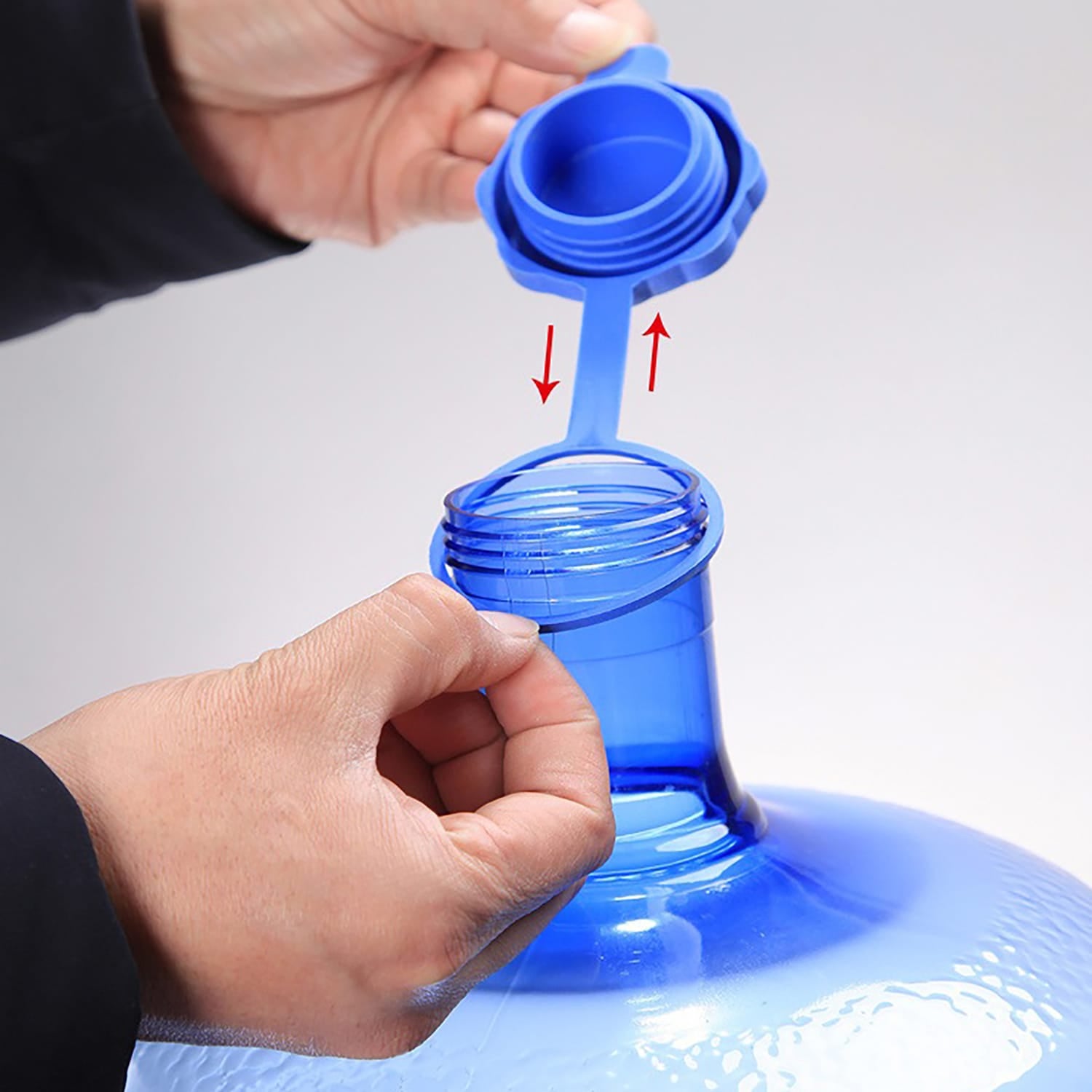 EZ Jug Leakproof Food-Grade Cap for 3-Gallon and 5-Gallon Water Jugs, 2 Pack