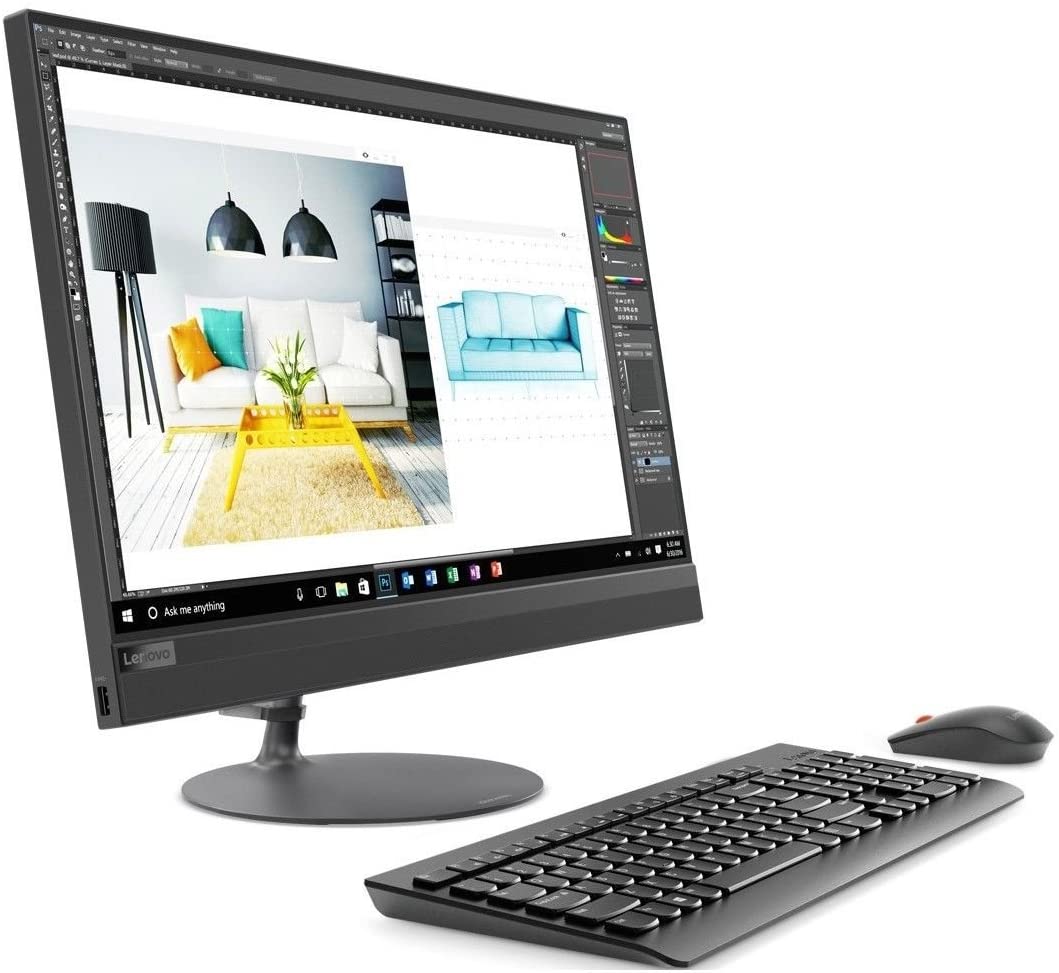 Lenovo 27" All-in-One Desktop Computer IdeaCentre 520 Touchscreen - Certified Refurbished