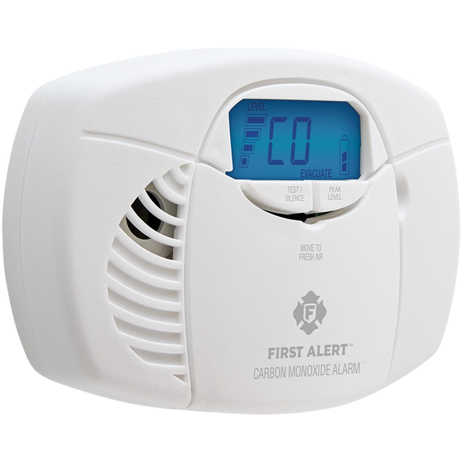 First Alert Battery-Powered Carbon Monoxide Alarm with Backlit Digital Display