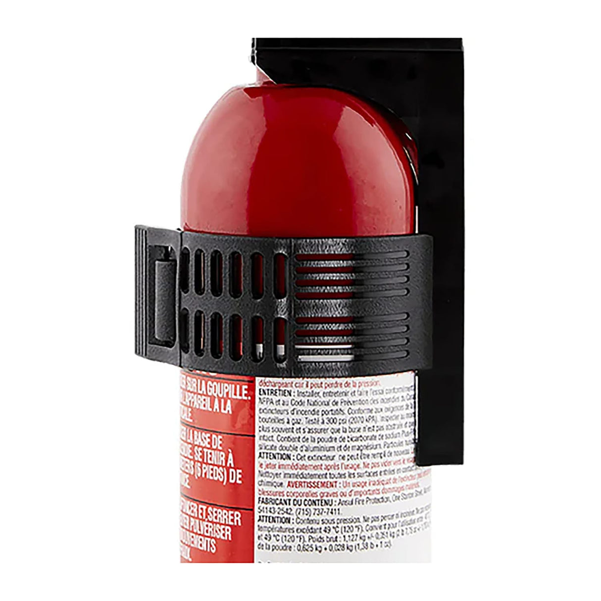 First Alert Rechargeable Auto Fire Extinguisher with Bracket and Strap, UL Rated R-B:C, AUTO5