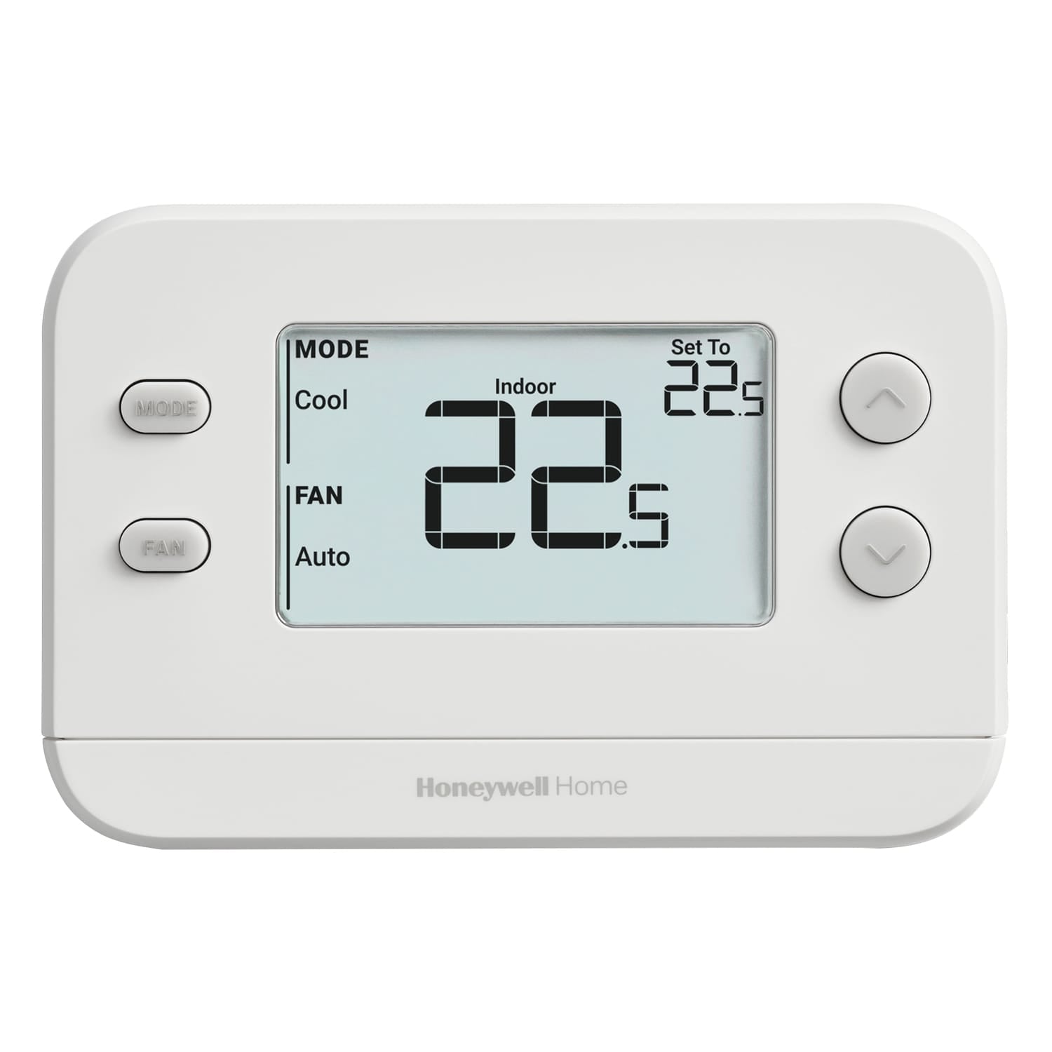 Honeywell Home X1N Nonprogrammable Thermostat with Conventional/Heat Pump Single-Stage Compatibility