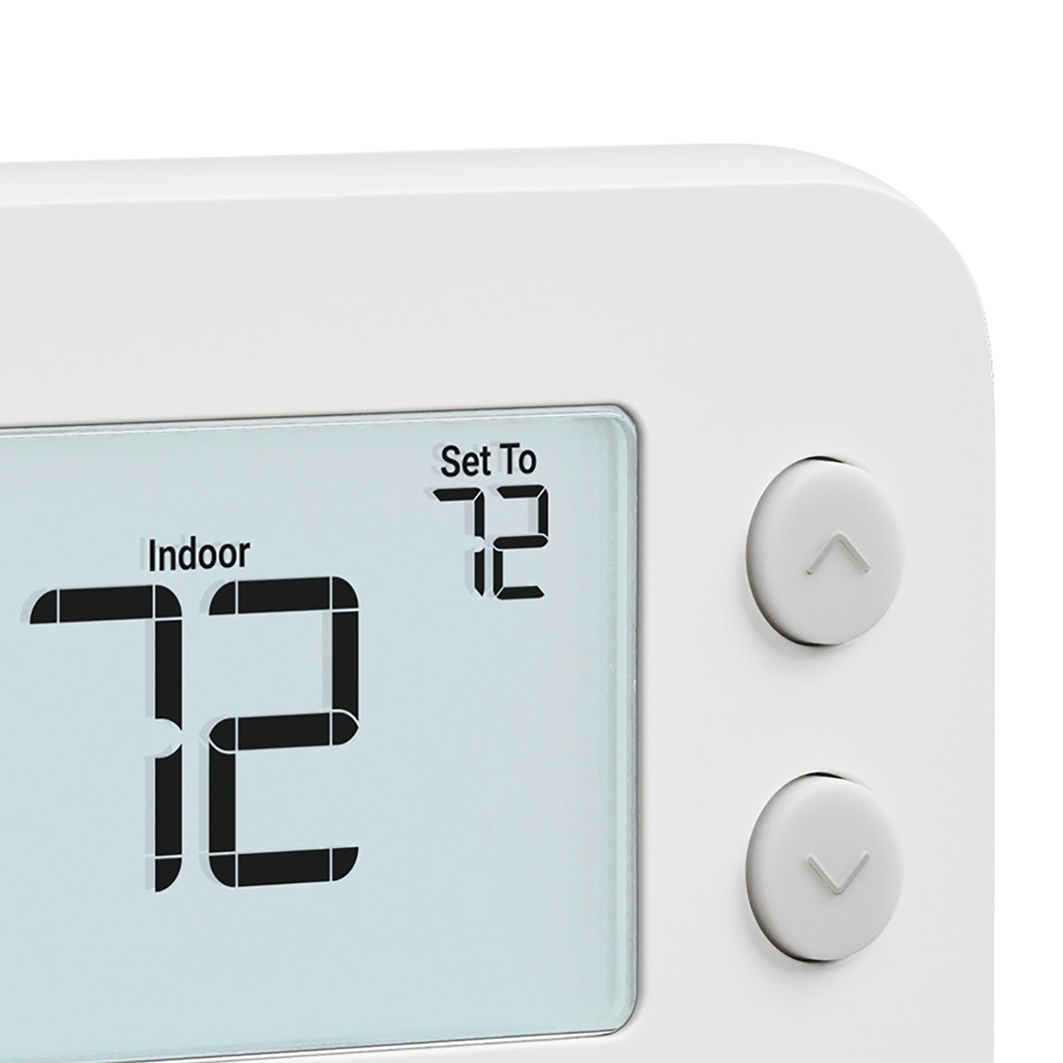 Honeywell Home X1N Nonprogrammable Thermostat with Conventional/Heat Pump Single-Stage Compatibility