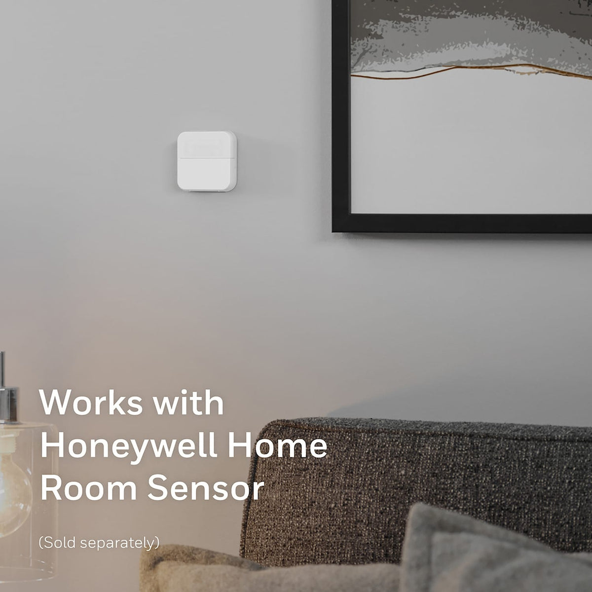 Honeywell Home X8S Smart Thermostat with Video Doorbell Compatibility, Indoor Air Quality Control, and Customizable Touchscreen Display, Black