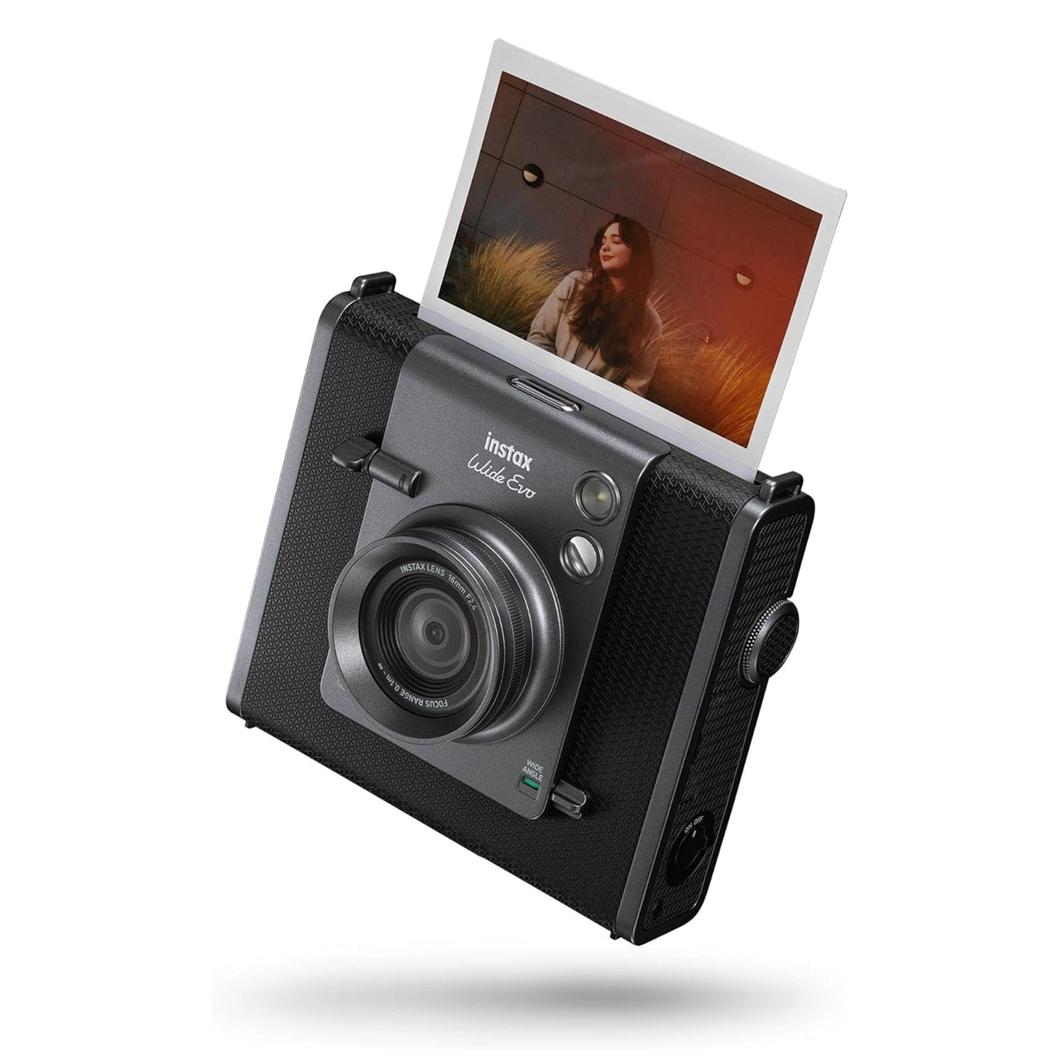 Fujifilm instax WIDE Evo Hybrid Instant Film Camera with Effects and Smartphone Printer