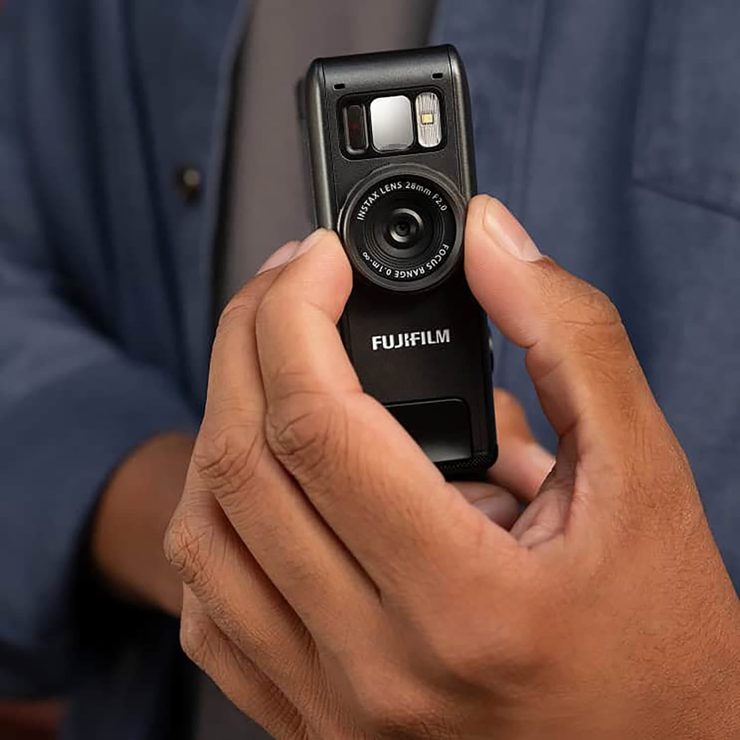 Fujifilm Instax Mini Evo Cinema 3-in-1 Hybrid Instant Camera for Video, Still Images, and Smartphone Printer