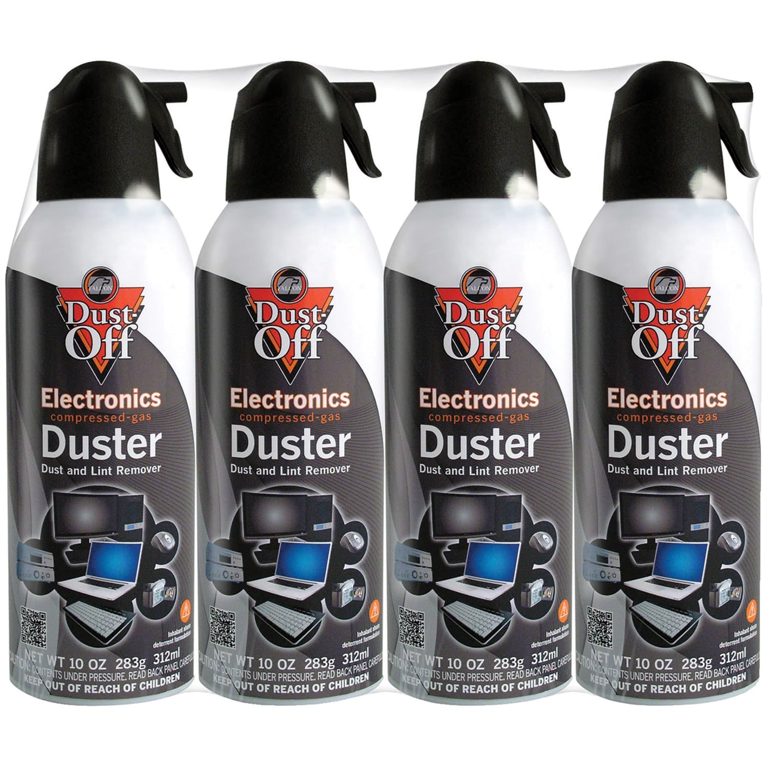 Dust-Off 10oz Electronics Dusters, 4 pk
