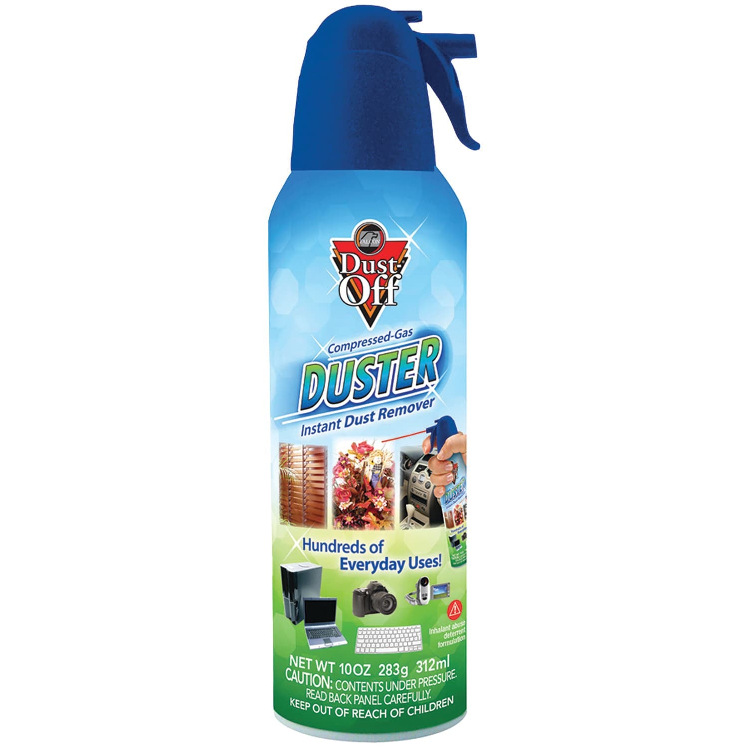 Dust-Off Compressed Gas Duster, 1 Pack