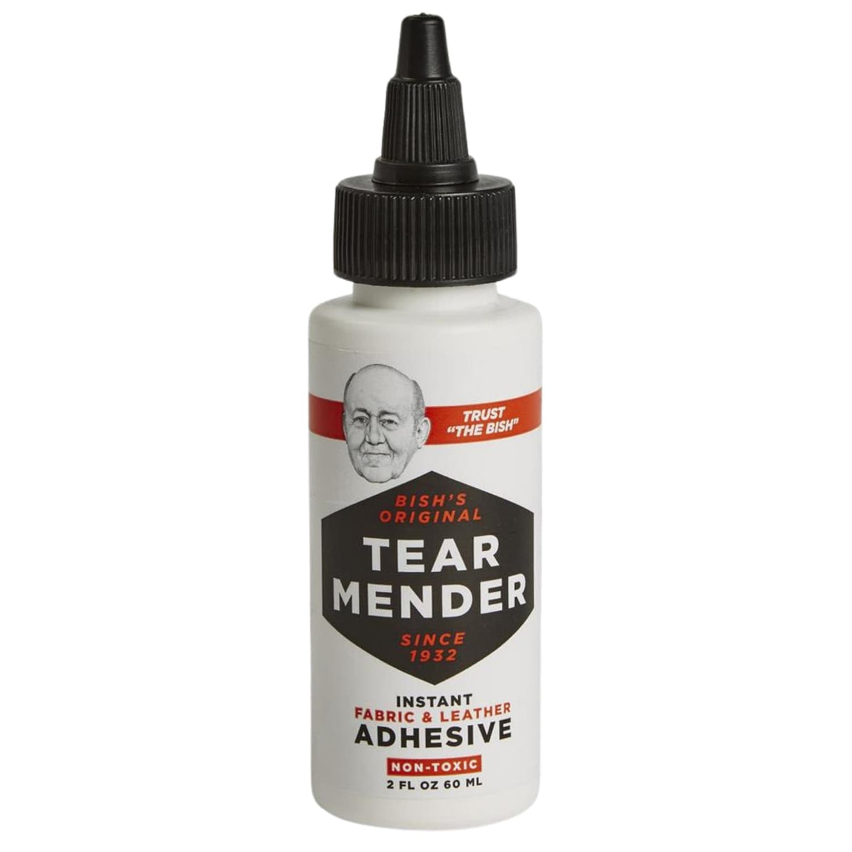 Tear Mender Instant Fabric and Leather Adhesive Squeeze Bottle, 2 Oz.