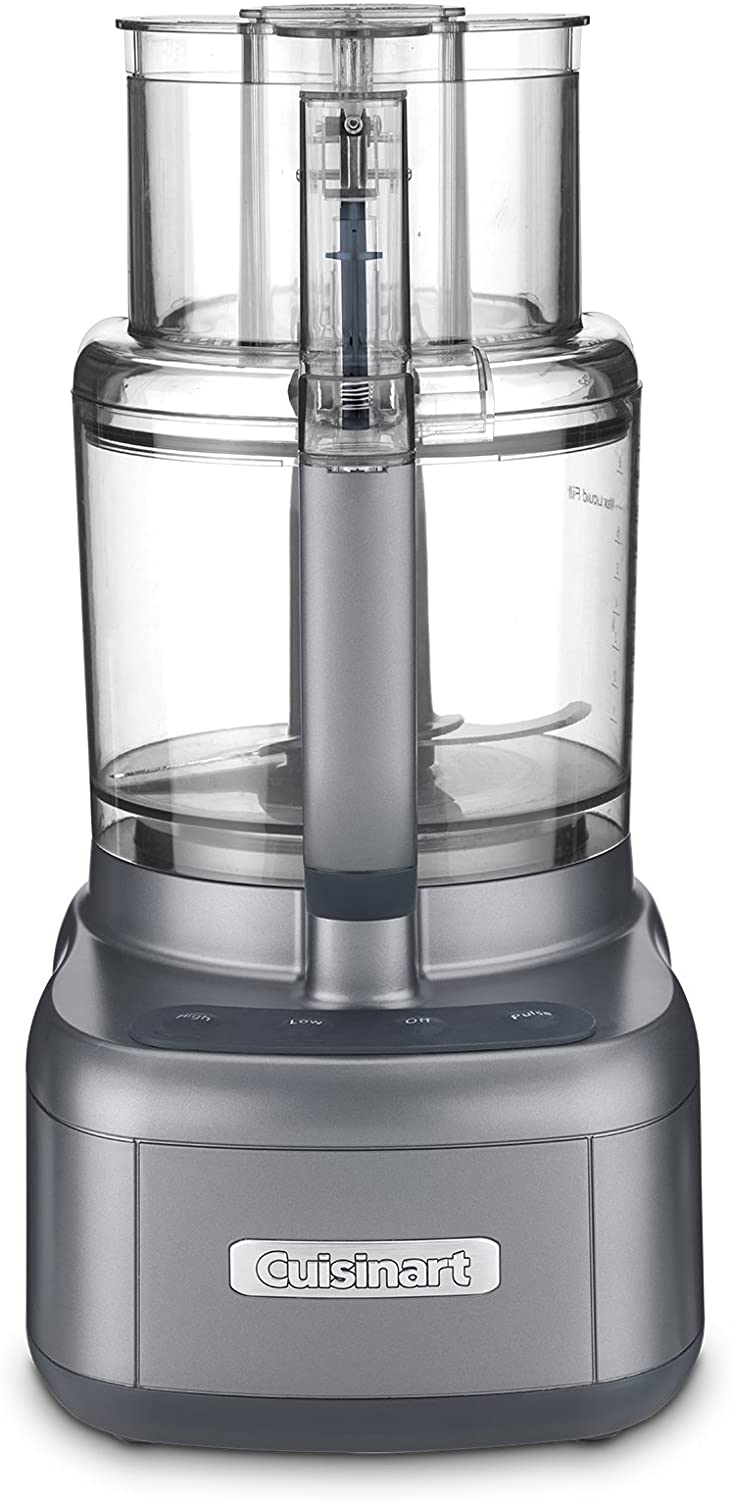 Cuisinart 11-Cup Food Processor, Gunmetal - Certified Refurbished