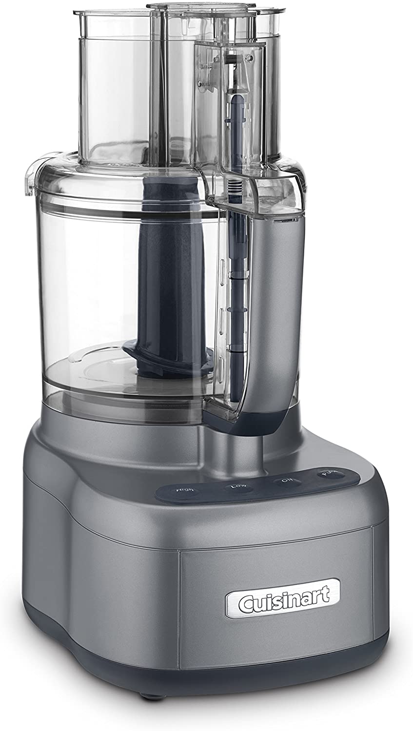 Cuisinart 11-Cup Food Processor, Gunmetal - Certified Refurbished
