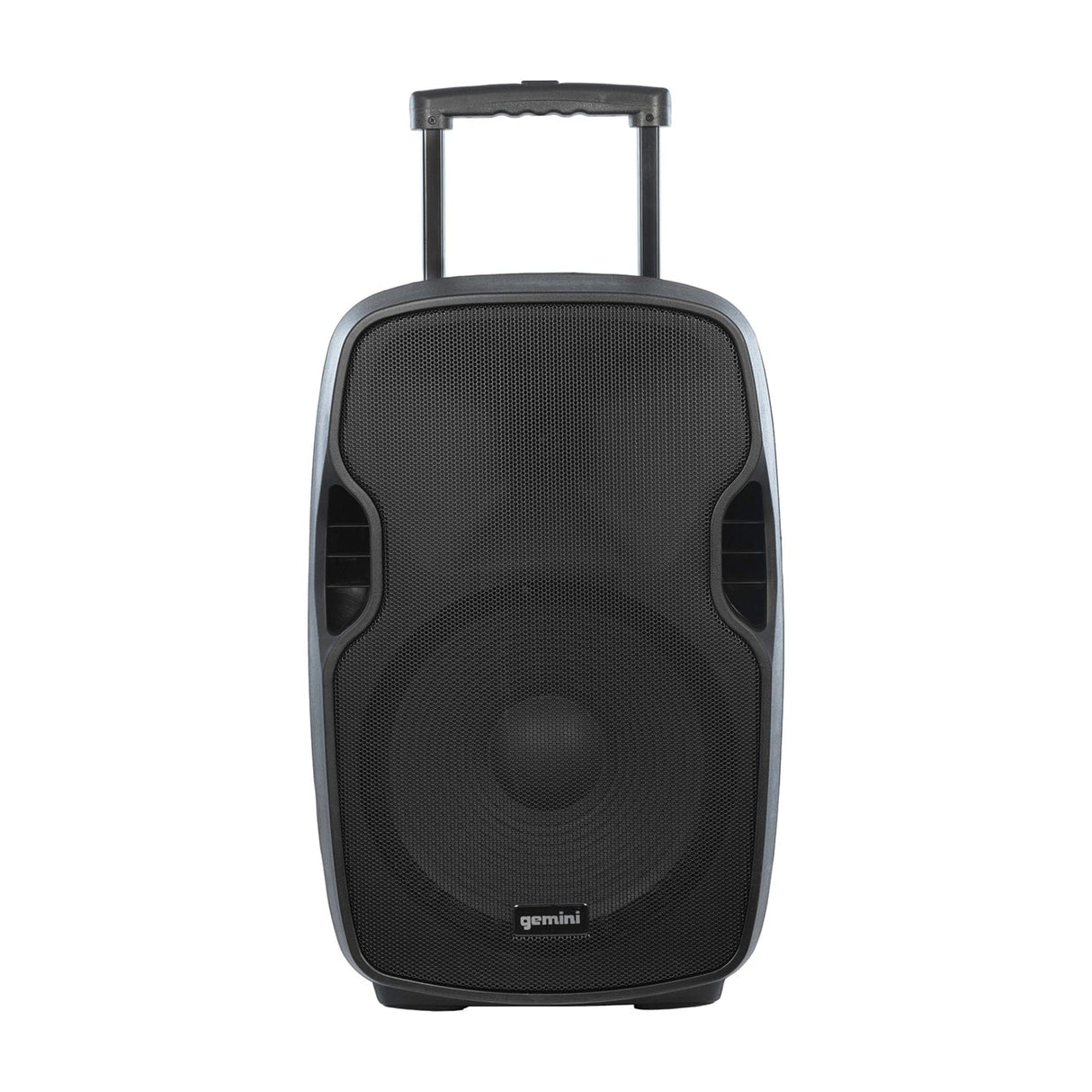 Gemini AS-15TOGO Portable Bluetooth PA Speaker with Integrated Mixer and Wired Microphone, Black
