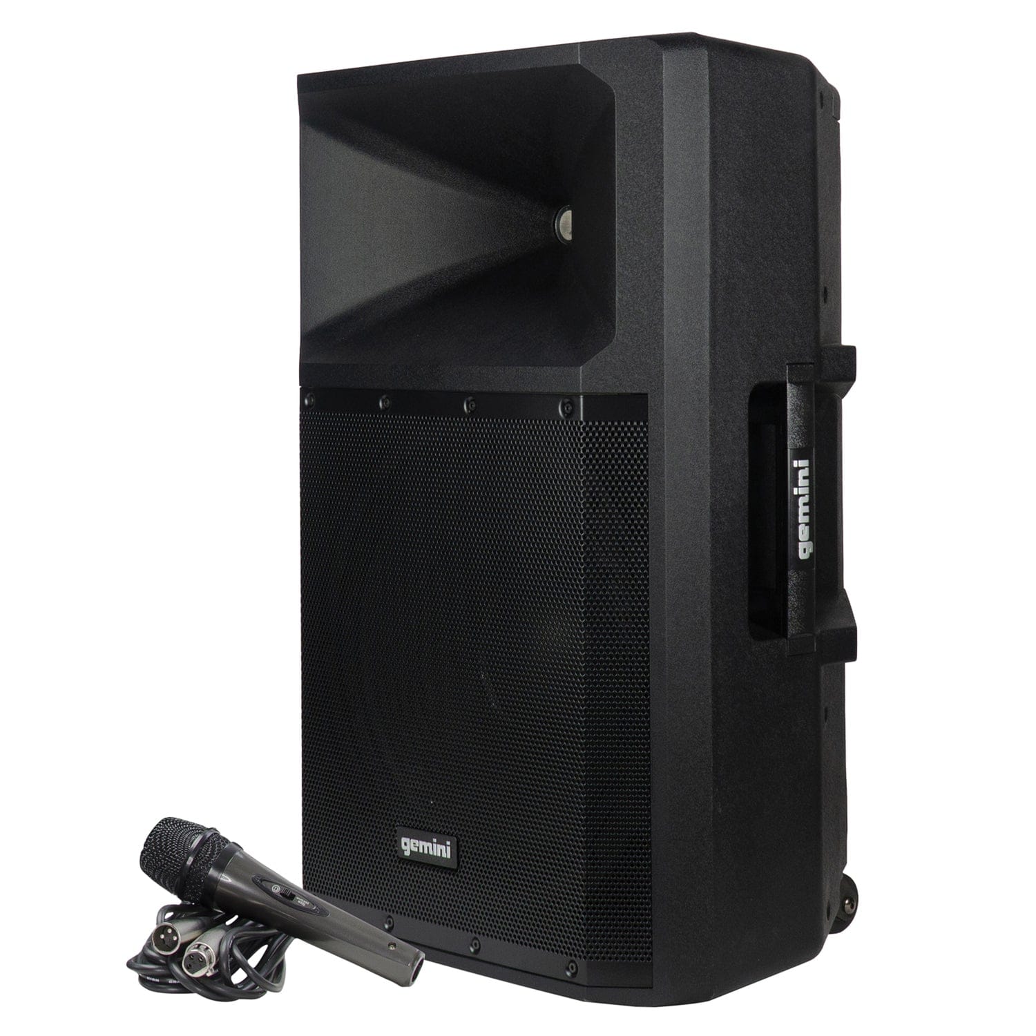 Gemini GSP Series Portable Bluetooth True Wireless PA Speaker with Media Player and Microphone, Black, GSP-2200