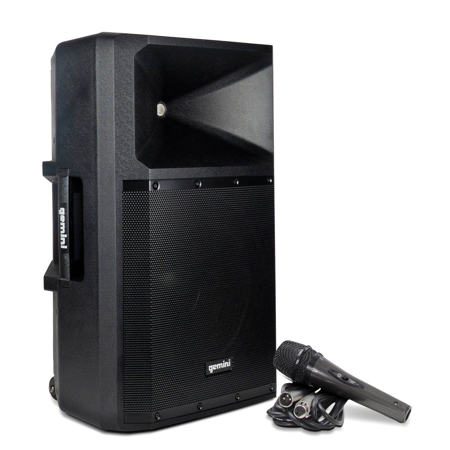 Gemini GSP Series Portable Bluetooth True Wireless PA Speaker with Media Player and Microphone, Black, GSP-2200