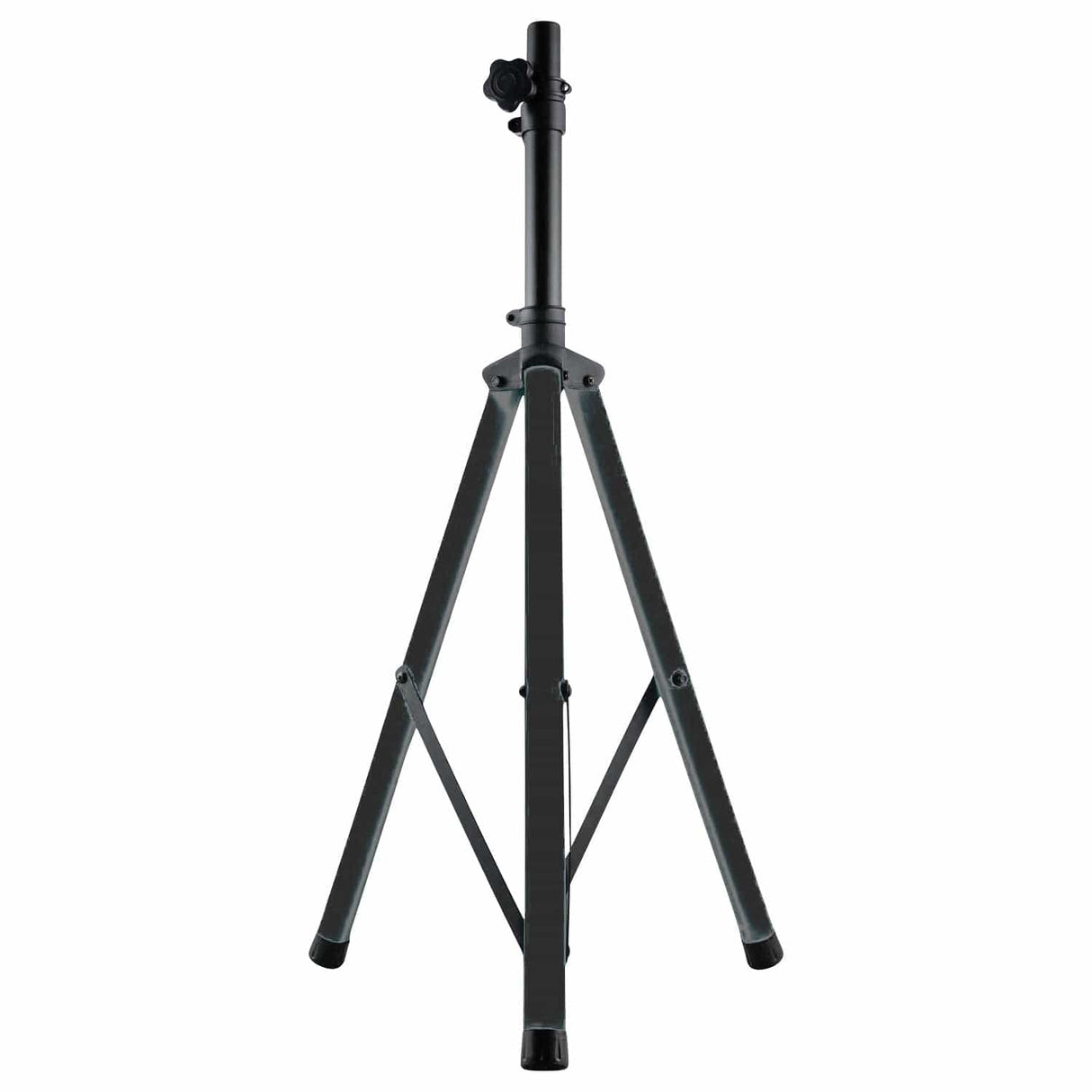 Gemini Professional Adjustable PA LED Speaker Stand with Remote, Black with Color-Changing Legs, STL-500