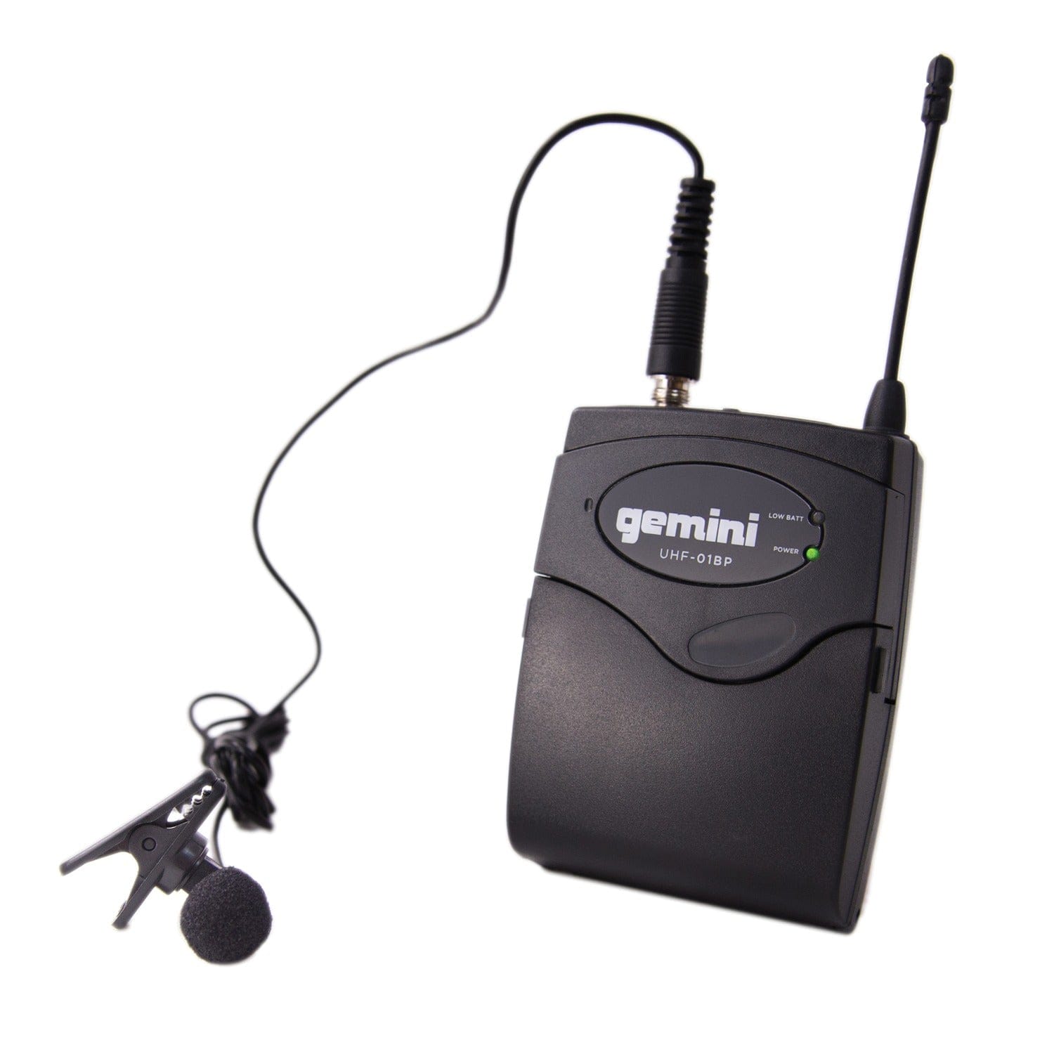 Gemini UHF-01HL-F2 UHF Single-Channel Wireless Microphone System with Headset and Lavalier Microphones