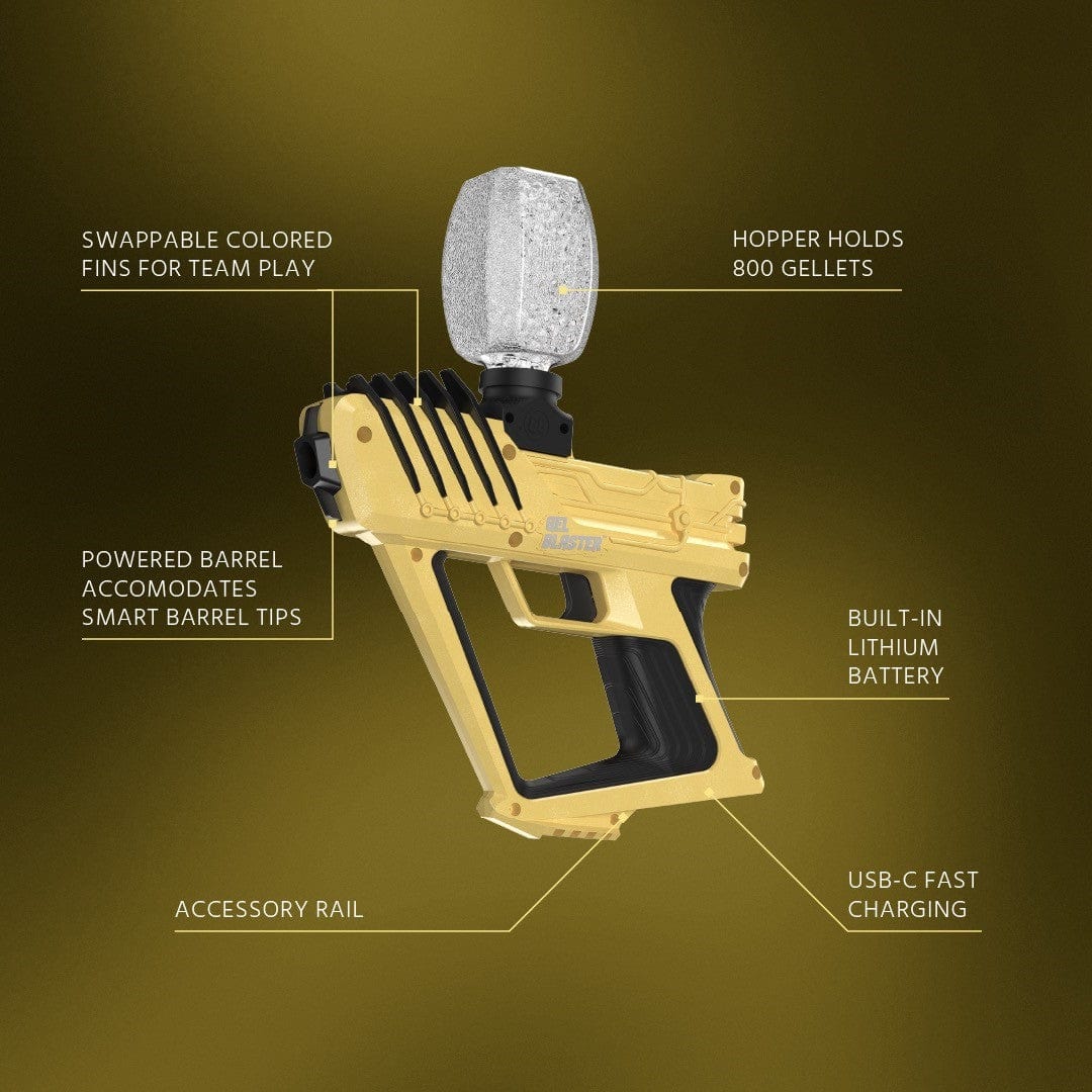 Gel Blaster Surge Toy Gellet Eco Friendly Blaster, Gold