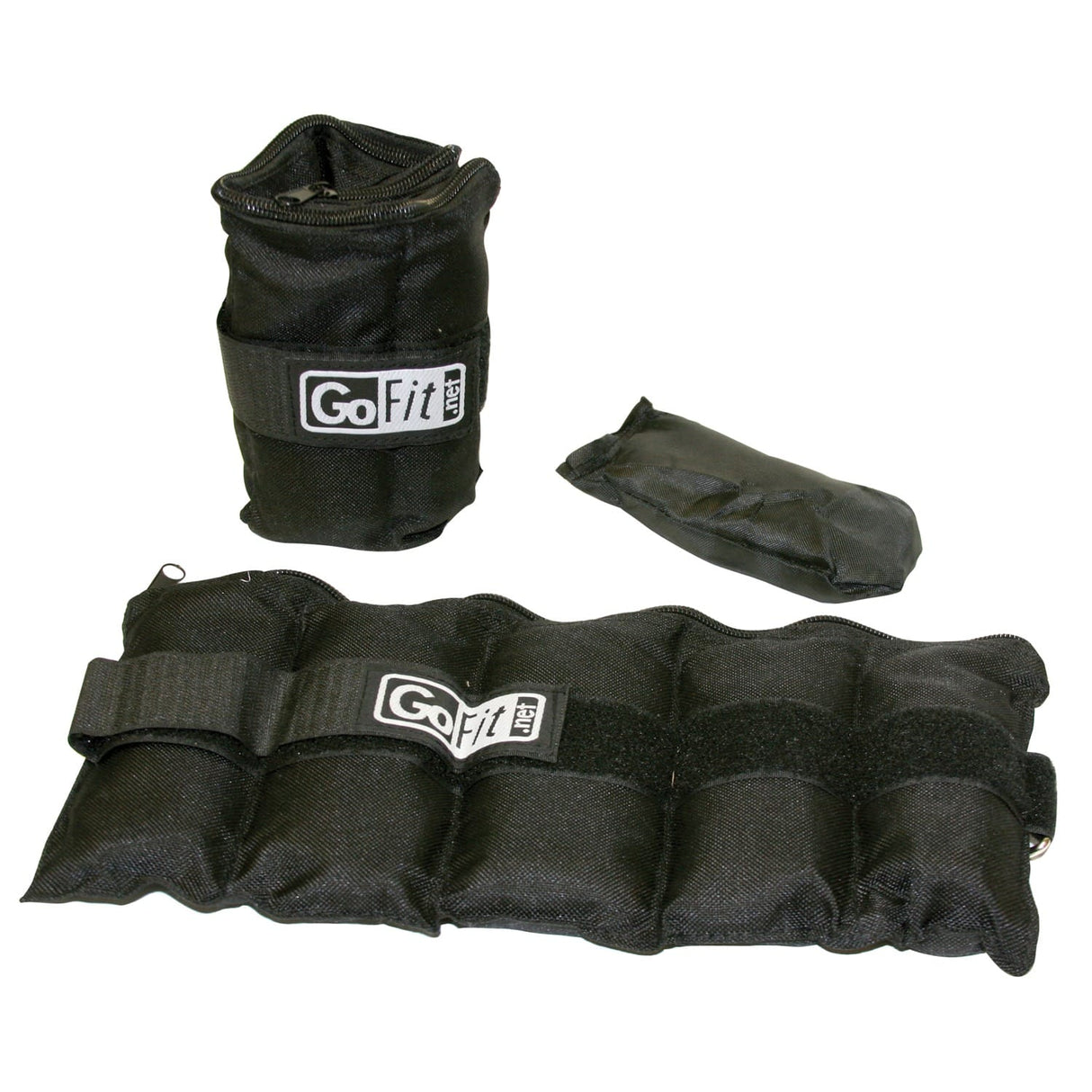 GoFit 5-Level Adjustable Ankle Weights, 2 Pack, 2 Lbs. to 10 Lbs.