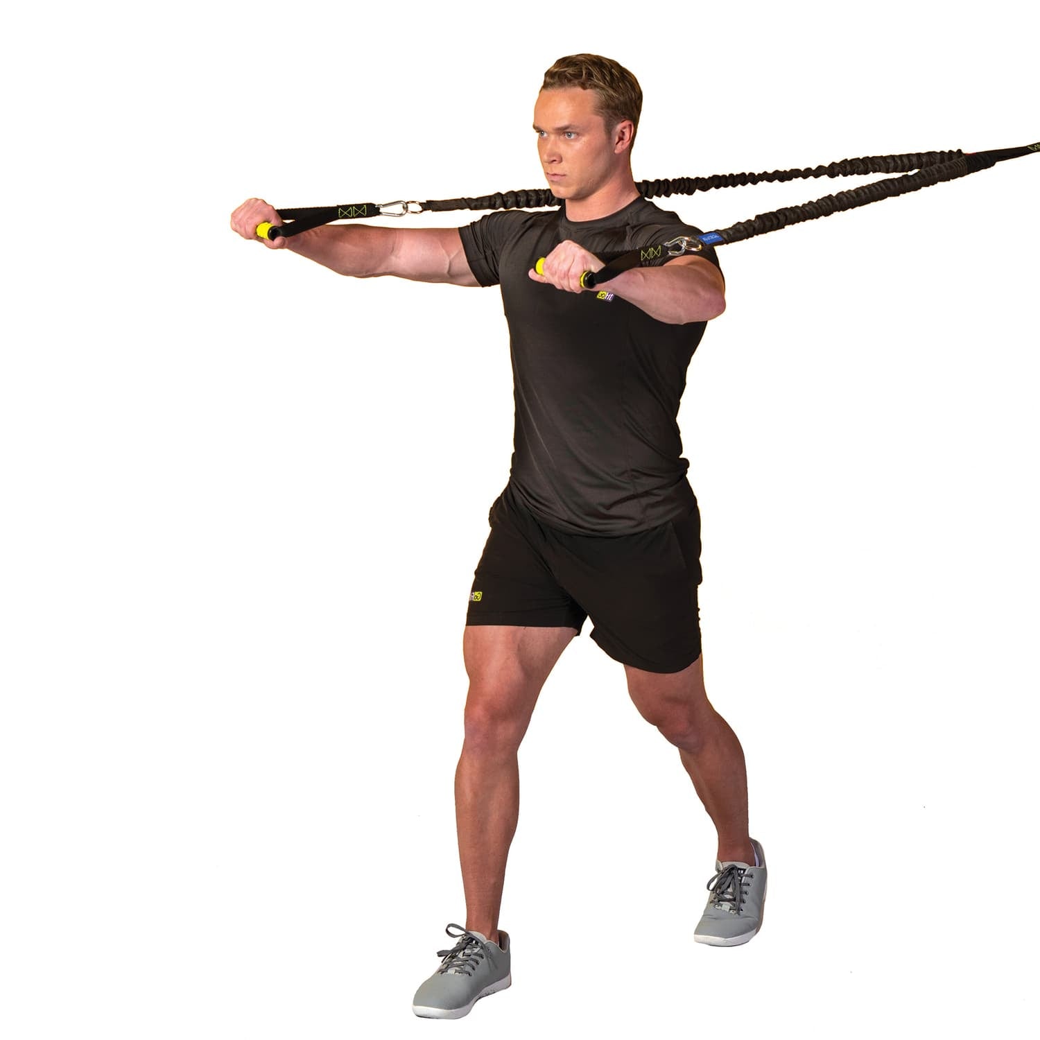 GoFit Safe Sleeve Power Tube with Handles, 40 Lbs.