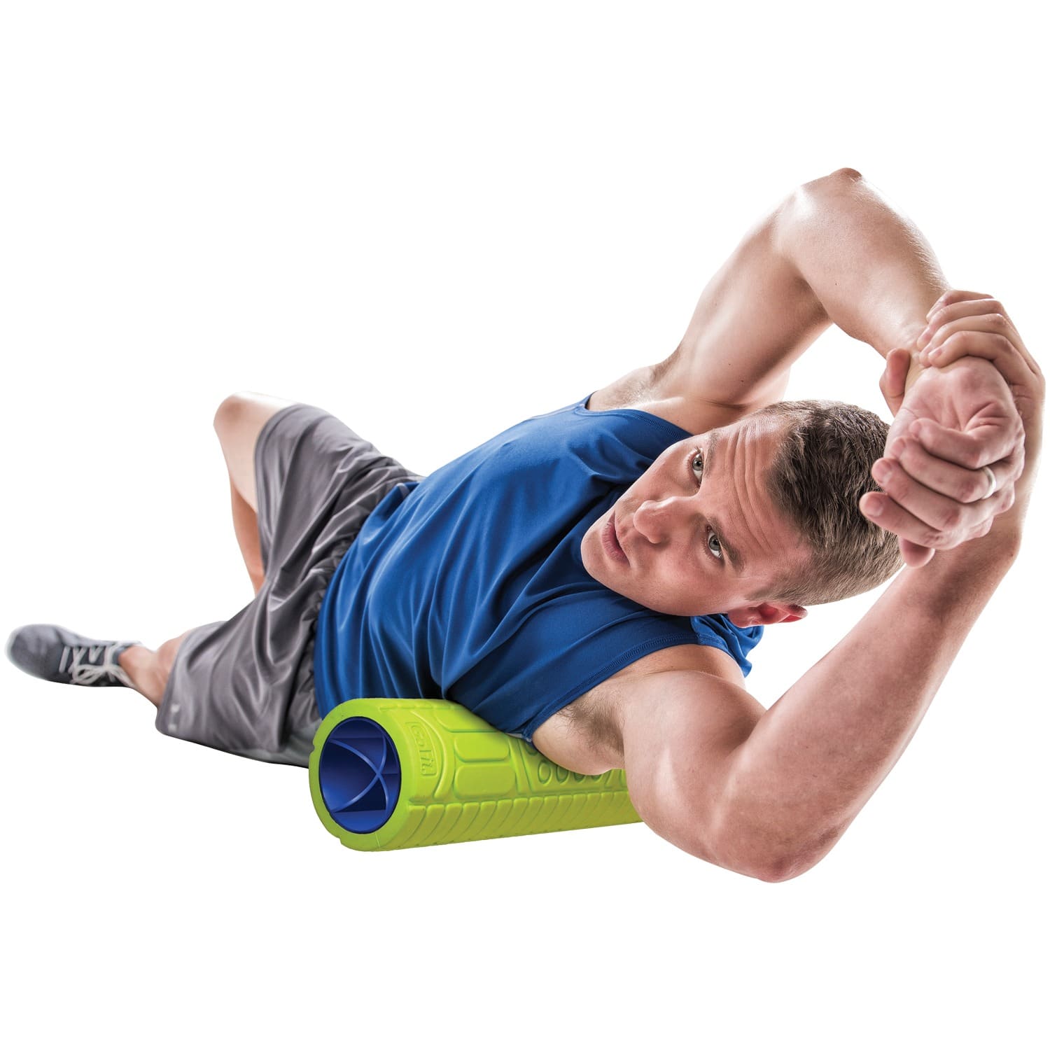 GoFit 18-In. Go Roller with UltraFin Core, Green