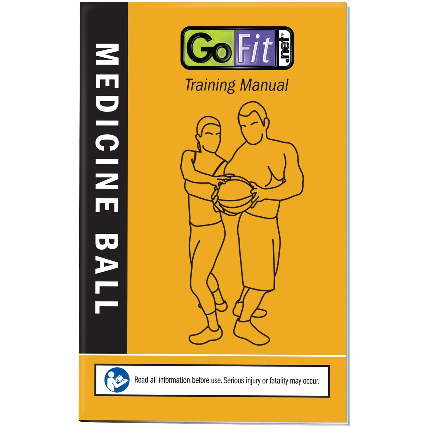 GoFit Medicine Ball, 12lbs.