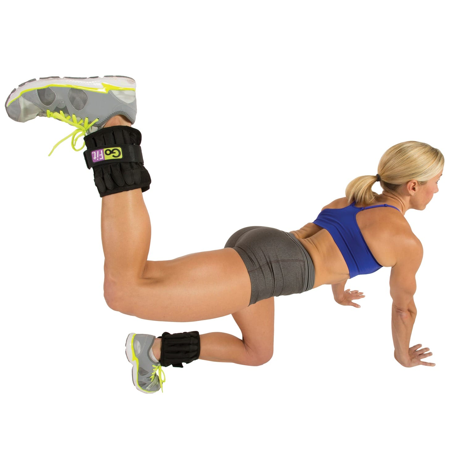 GoFit Padded Adjustable Pro Ankle Weights