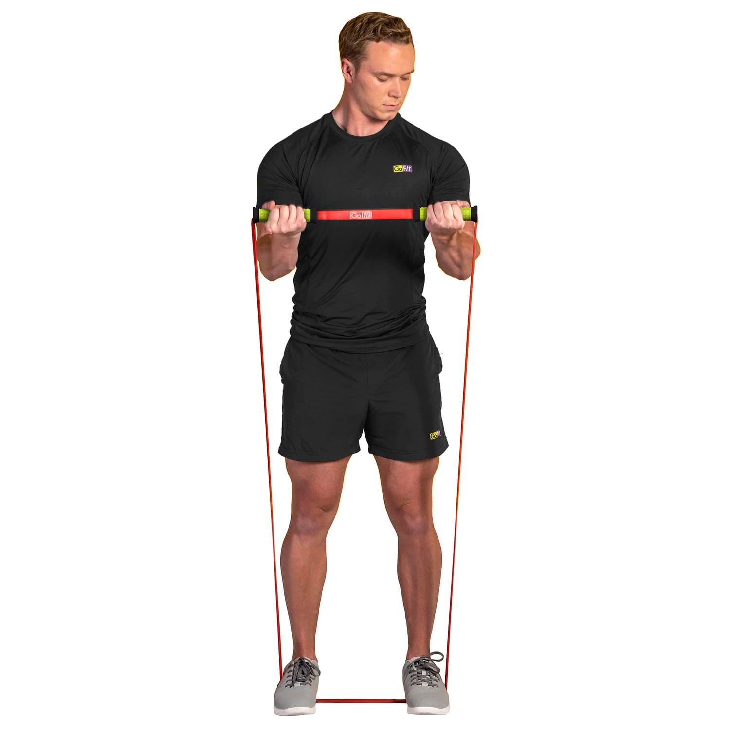 GoFit Super Band Handles for Resistance Bands, 1 Pair