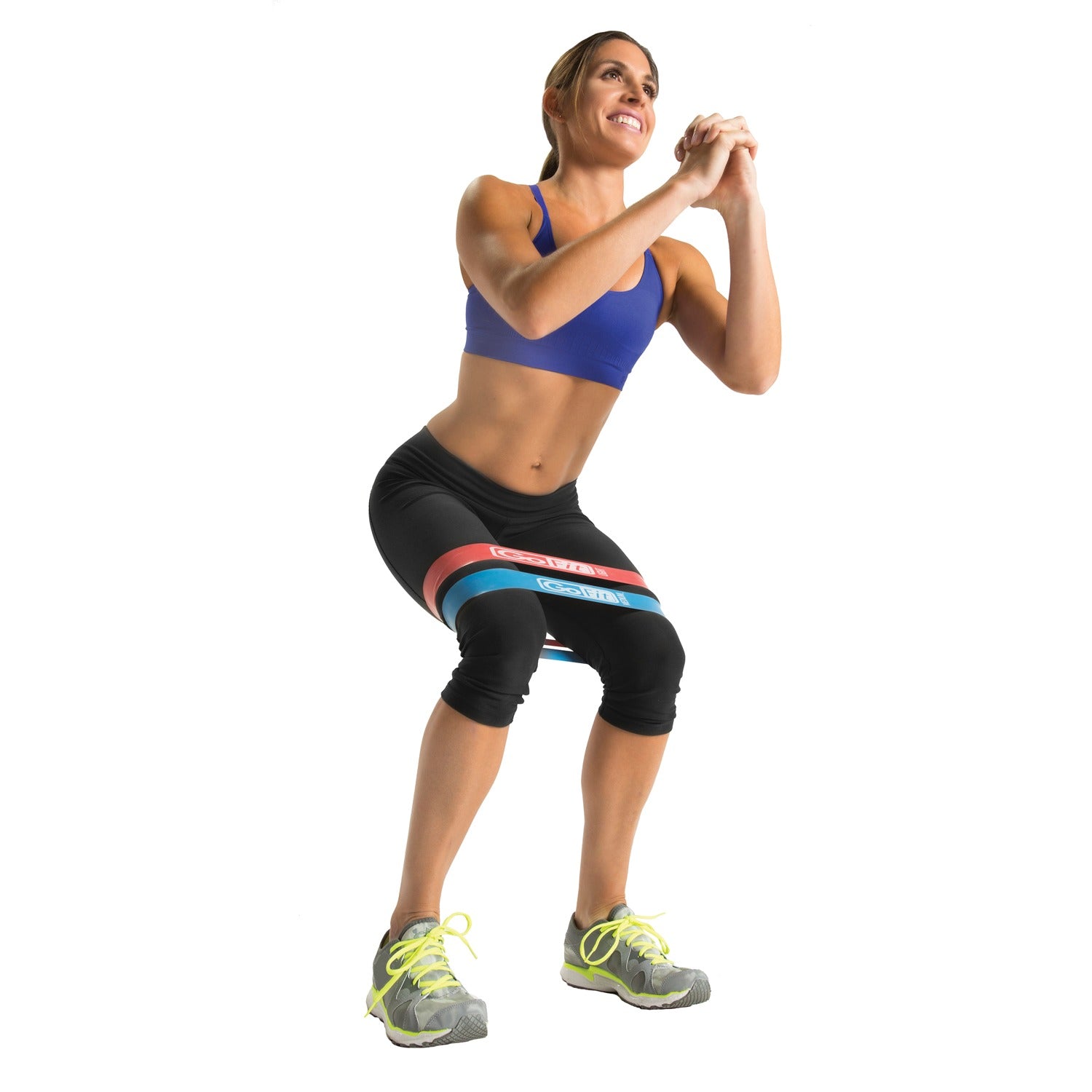 GoFit Power Loops with Flip Chart, 3 pk
