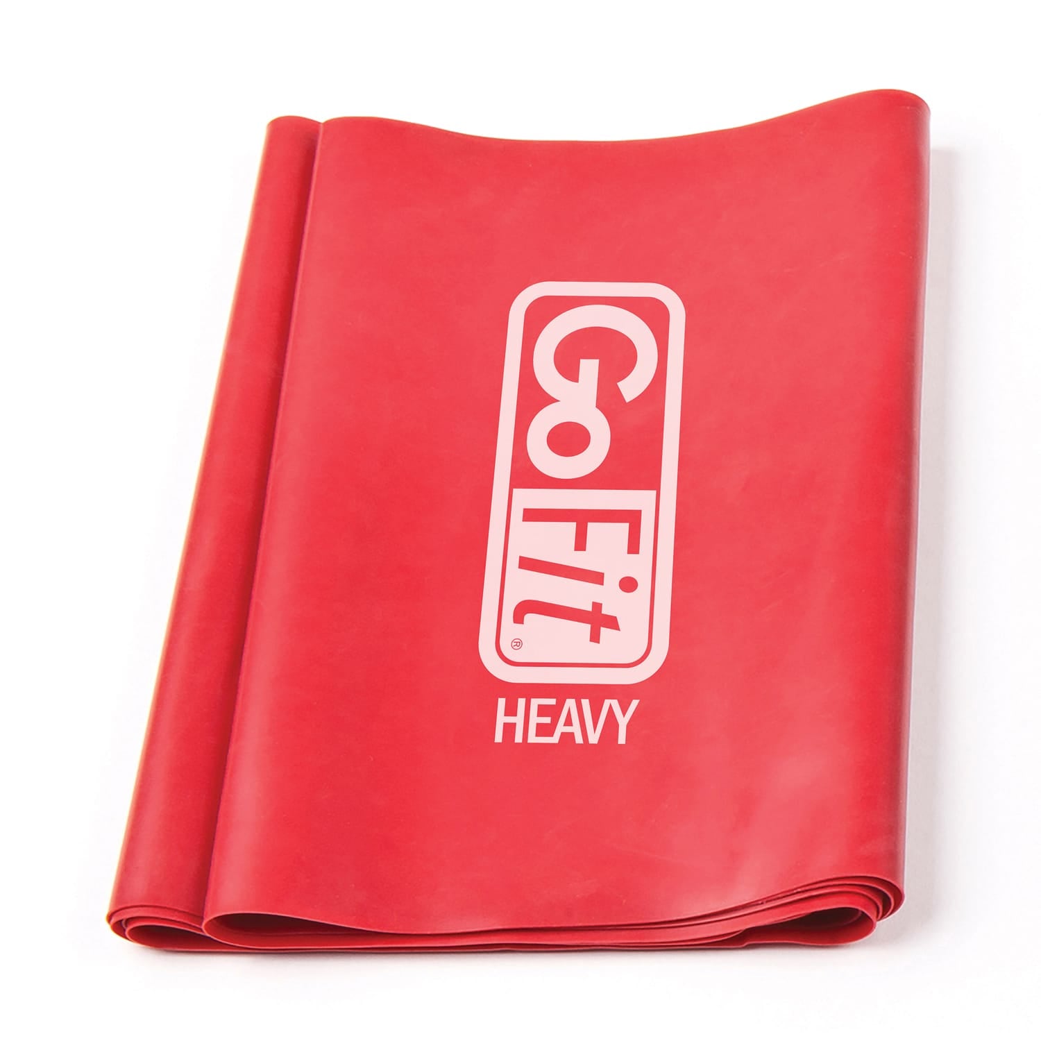 GoFit Latex-Free Single Flat Band, Red