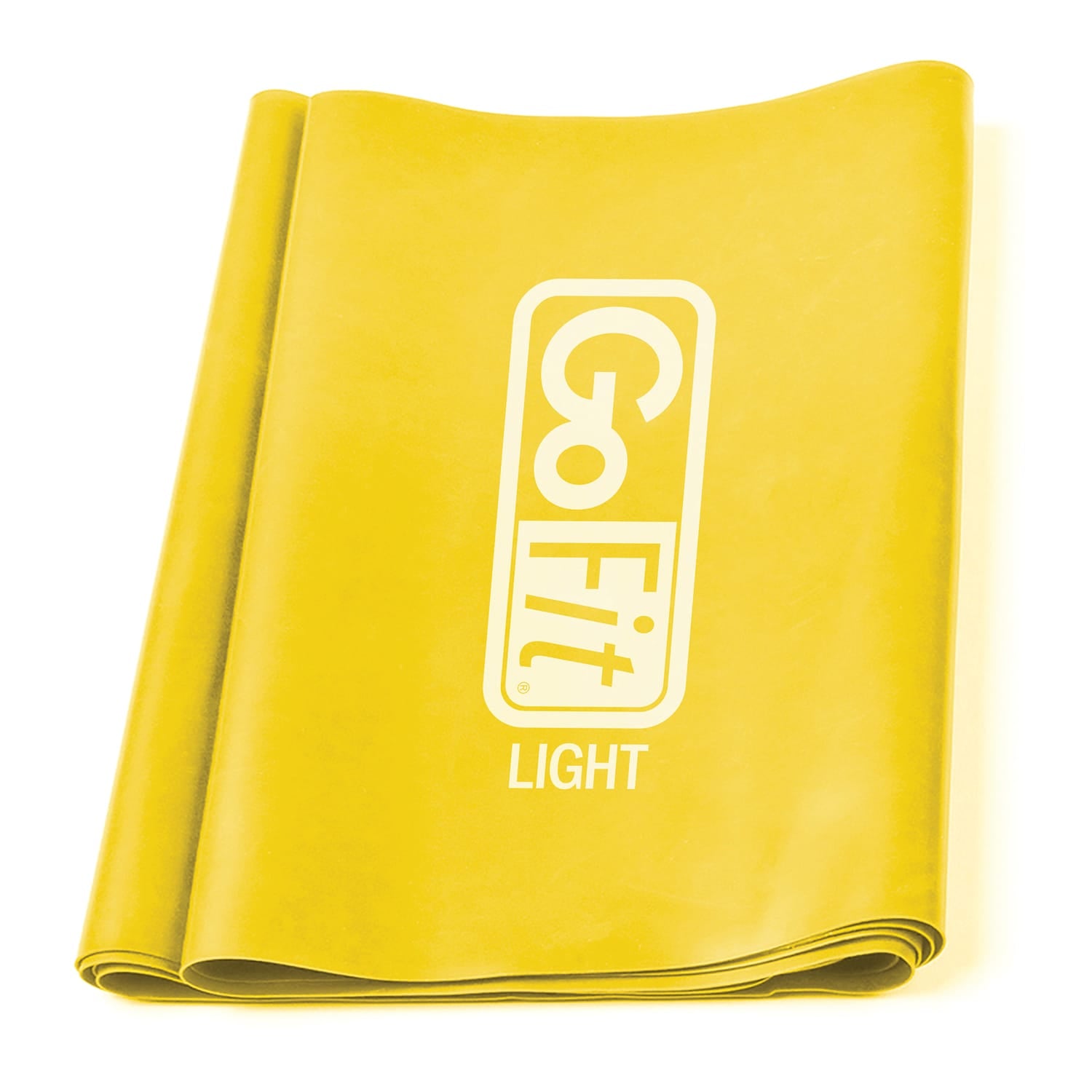 GoFit Latex-Free Single Flat Band, Yellow