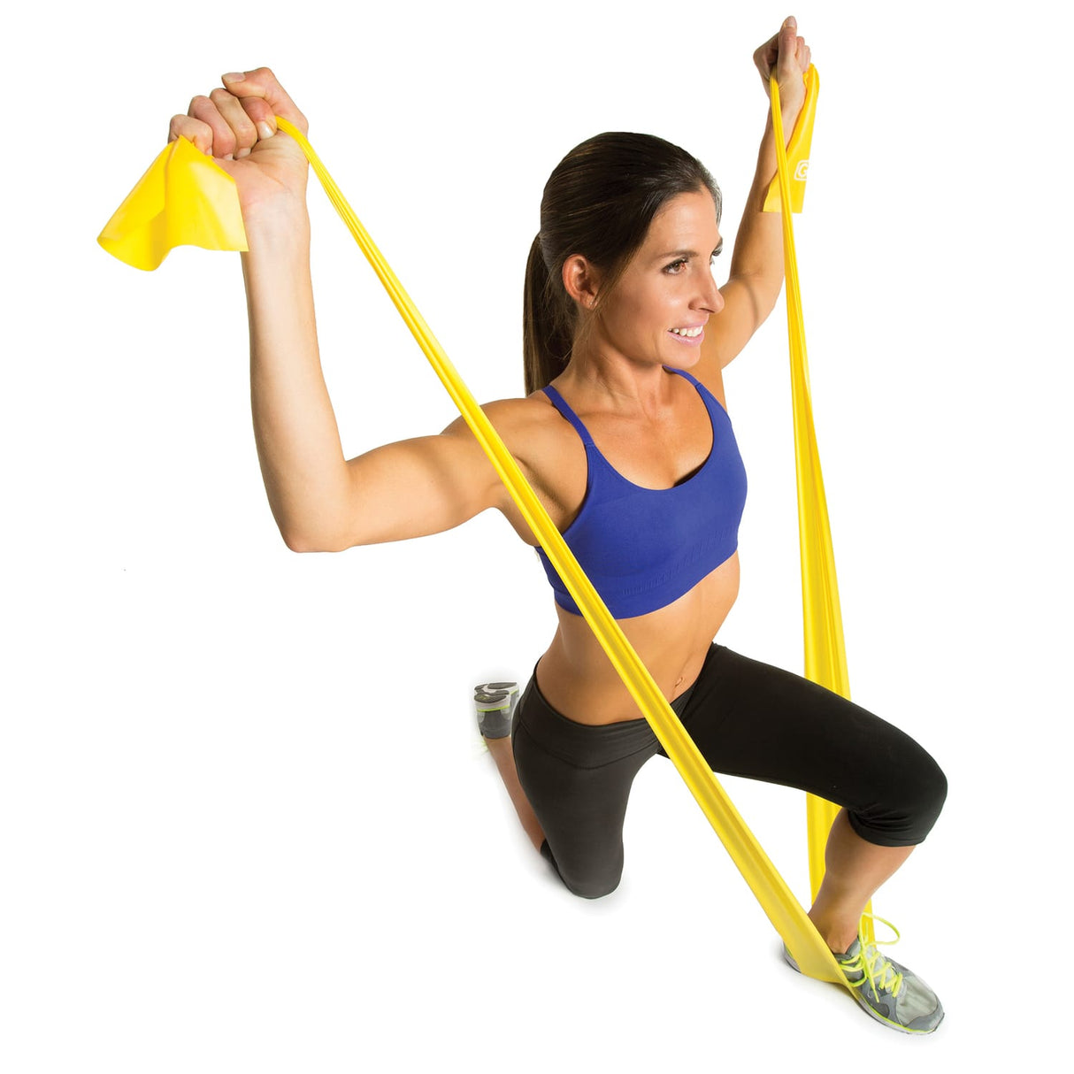 GoFit Latex-Free Single Flat Band, Yellow