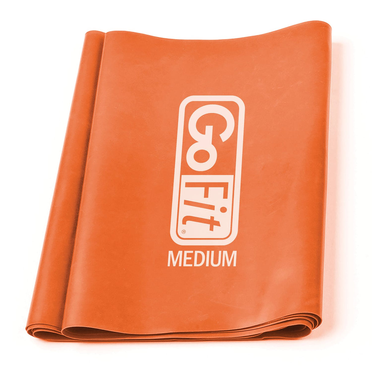 GoFit Latex-Free Single Flat Band, Orange