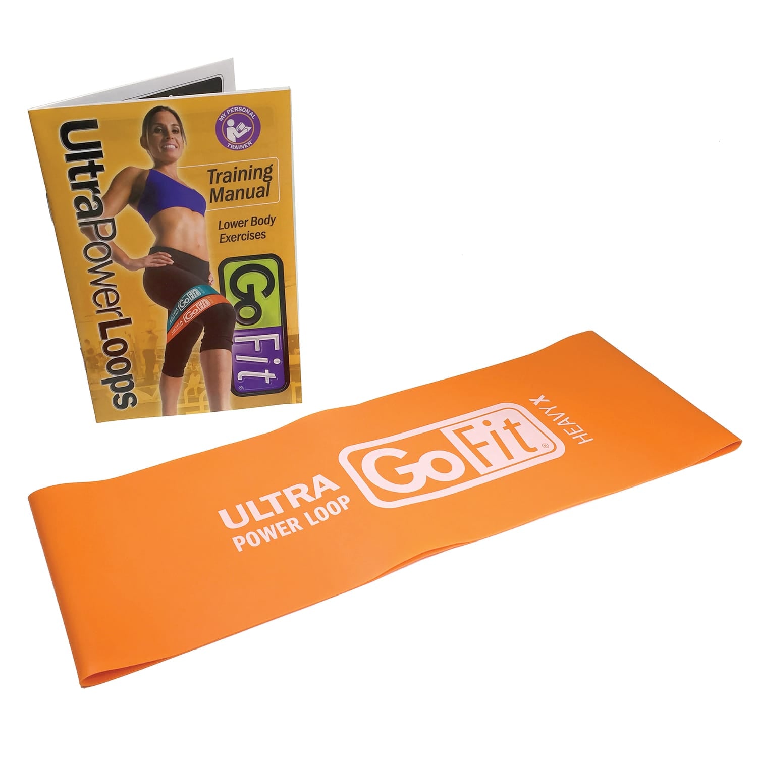 GoFit Single Ultra Power Loop, Orange