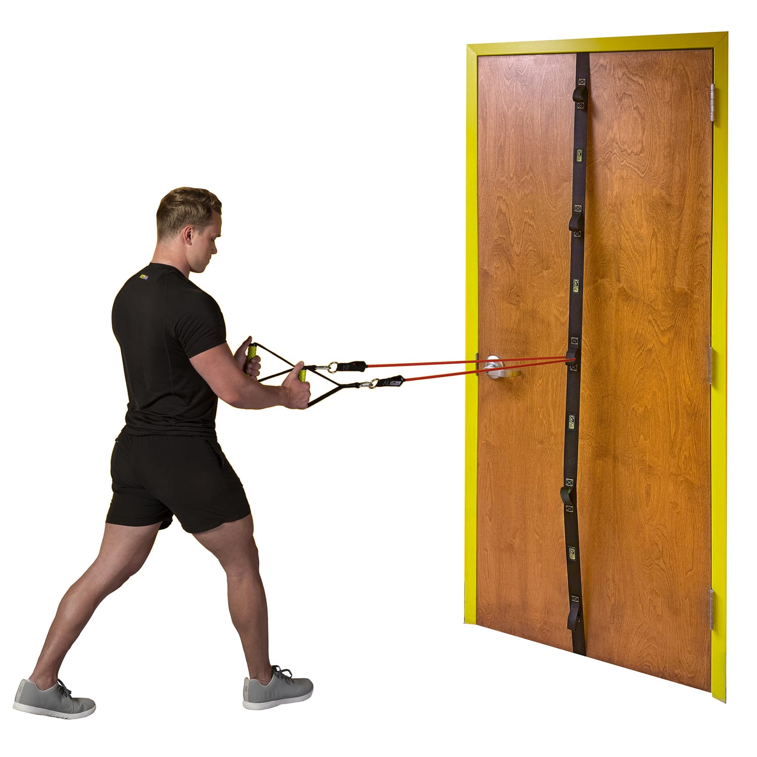 GoFit Multi-Anchor Vertical Door Strap