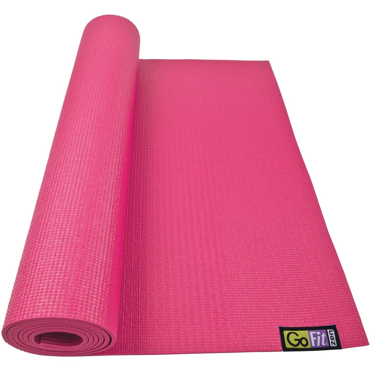 GoFit Yoga Mat, Pink