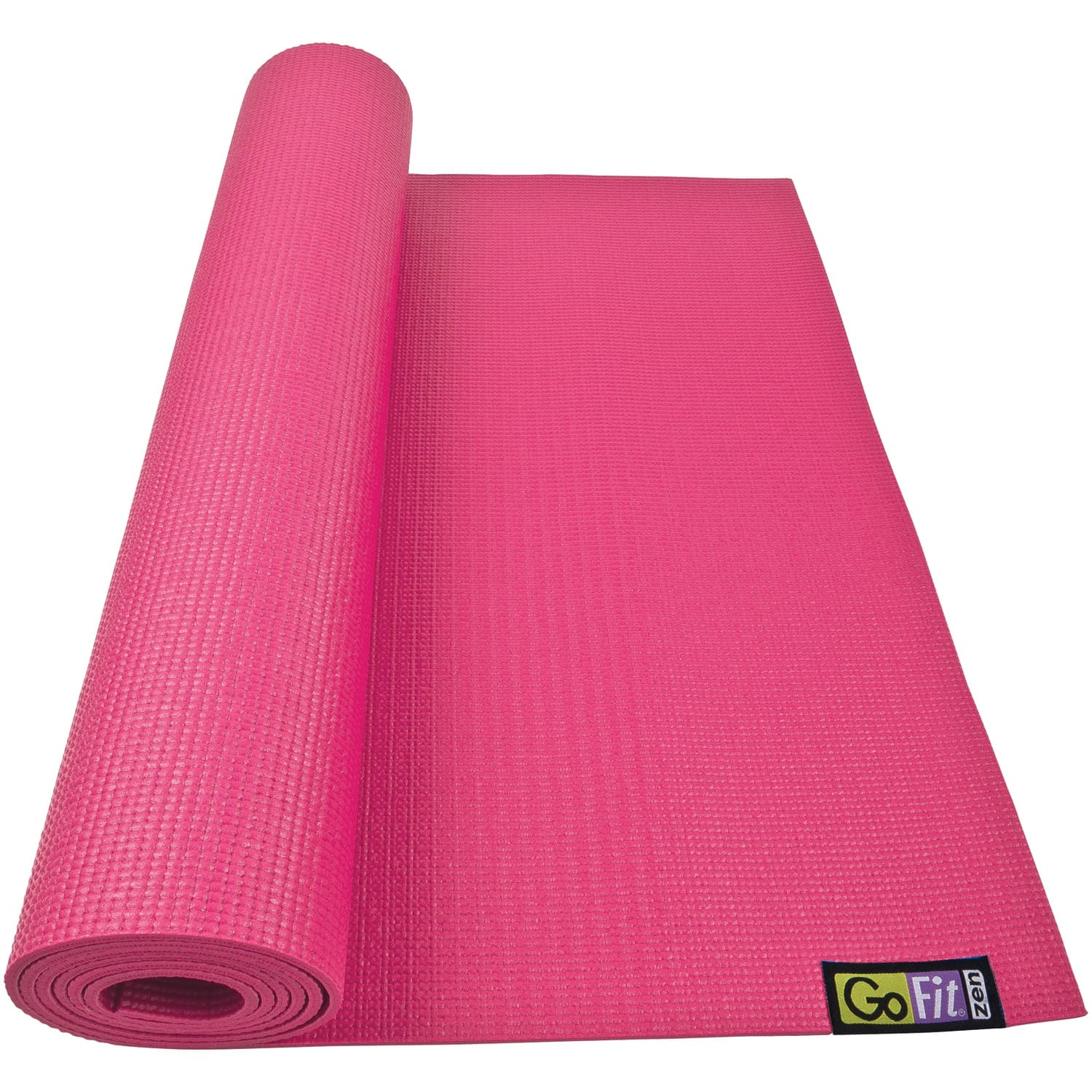 GoFit Yoga Mat, Pink