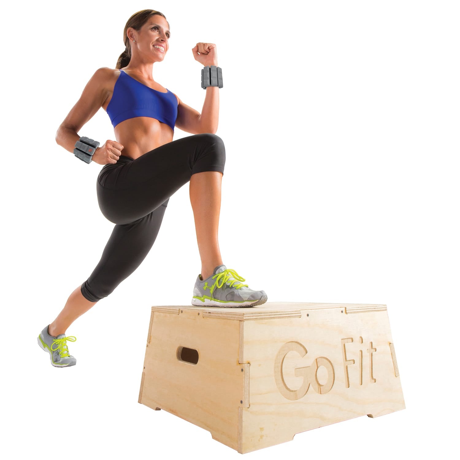 GoFit Pair of 1-Lb. Soft Weight Bracelets